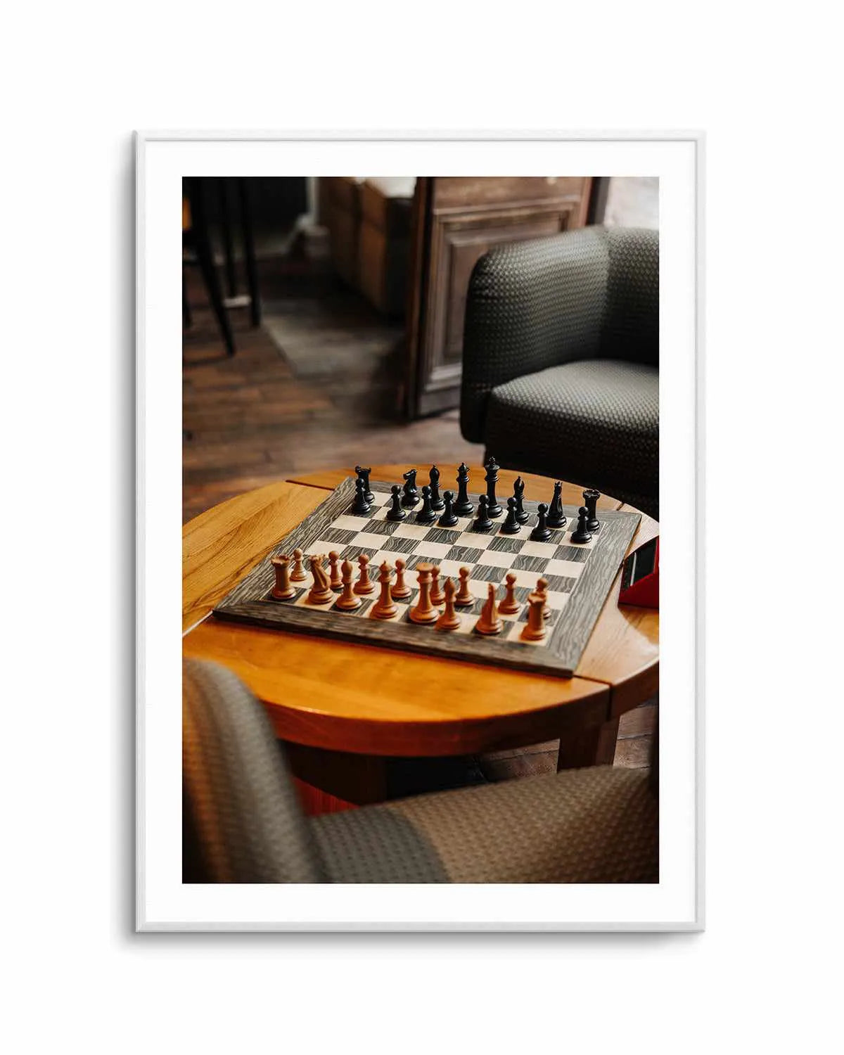 Queens Gambit by Jovani Demetrie Art Print from Olive et Oriel where you can shop wallpaper and artworks online