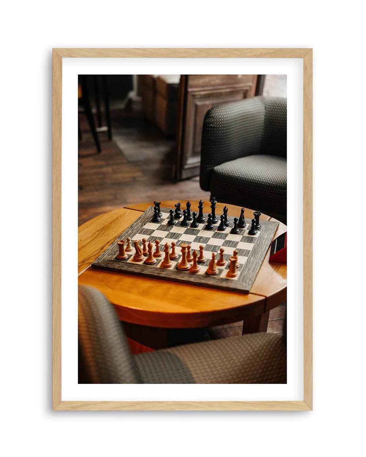 Queens Gambit by Jovani Demetrie Art Print from Olive et Oriel where you can shop wallpaper and artworks online