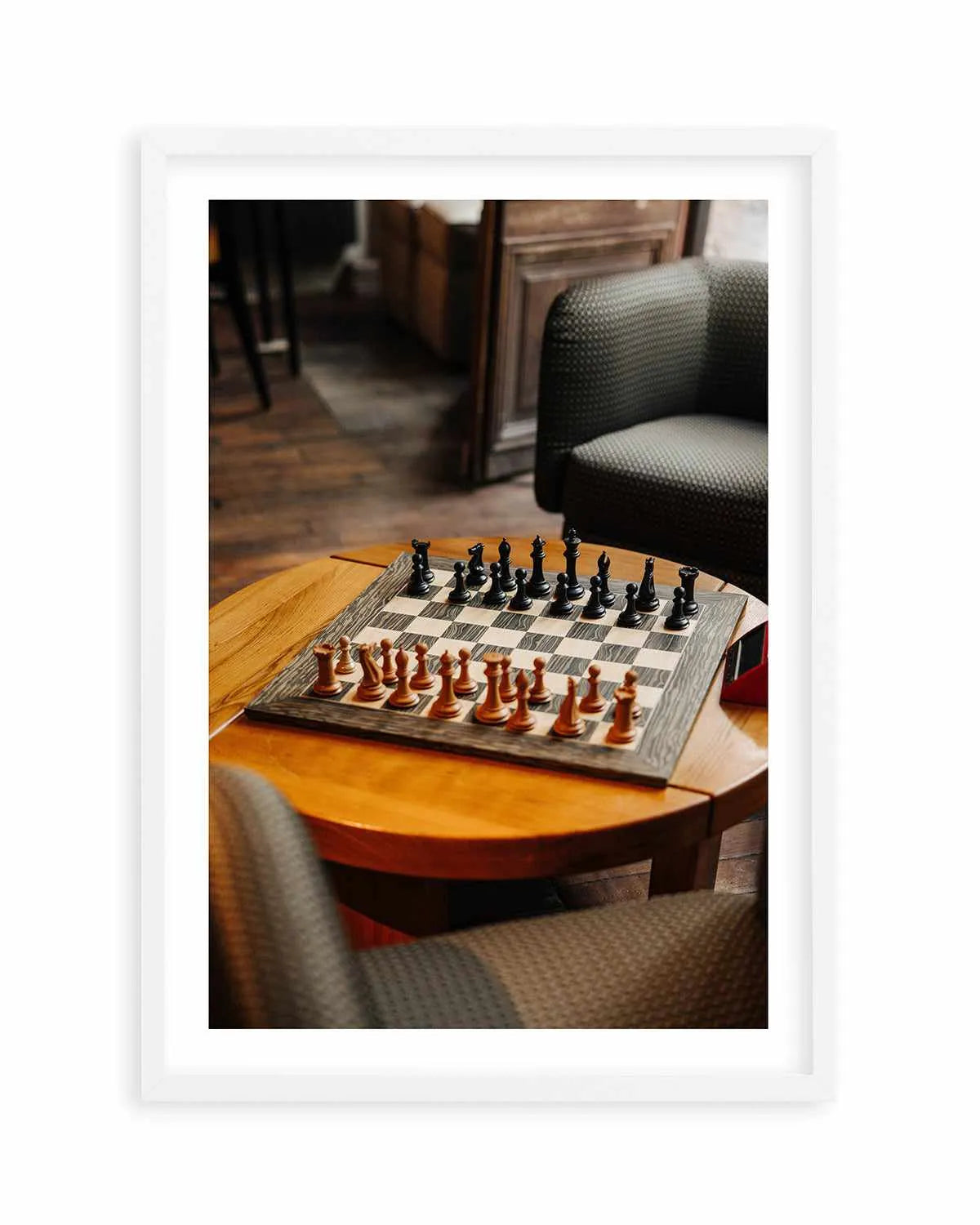 Queens Gambit by Jovani Demetrie Art Print from Olive et Oriel where you can shop wallpaper and artworks online