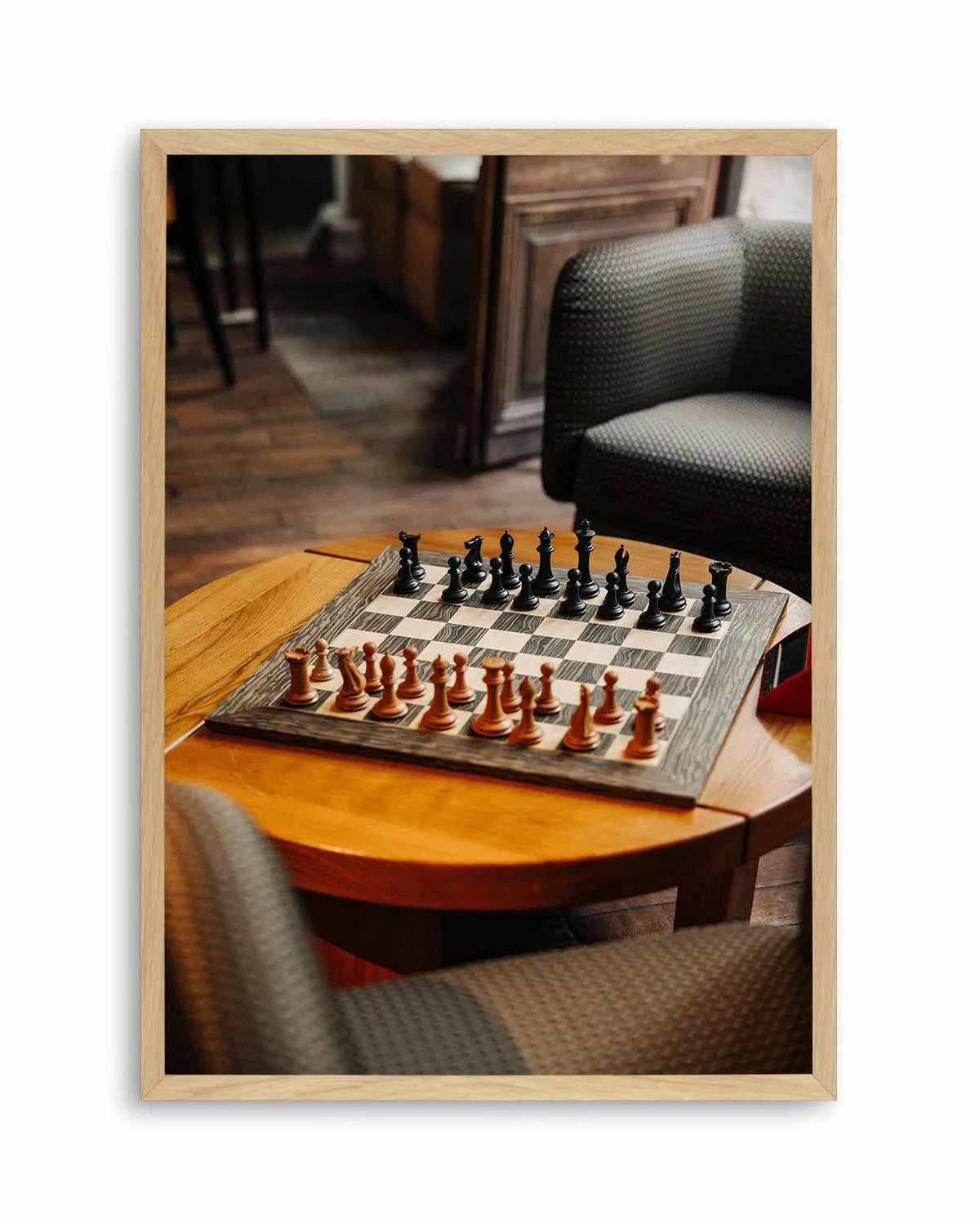 Queens Gambit by Jovani Demetrie Art Print from Olive et Oriel where you can shop wallpaper and artworks online