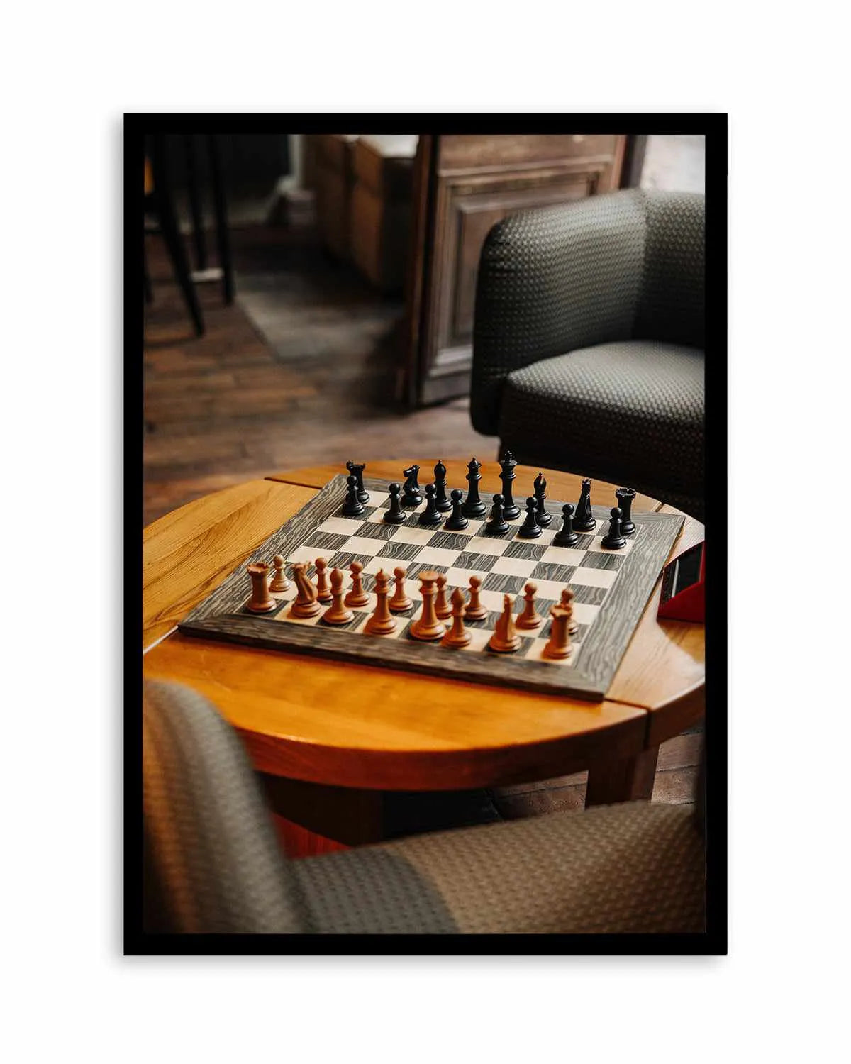 Queens Gambit by Jovani Demetrie Art Print from Olive et Oriel where you can shop wallpaper and artworks online