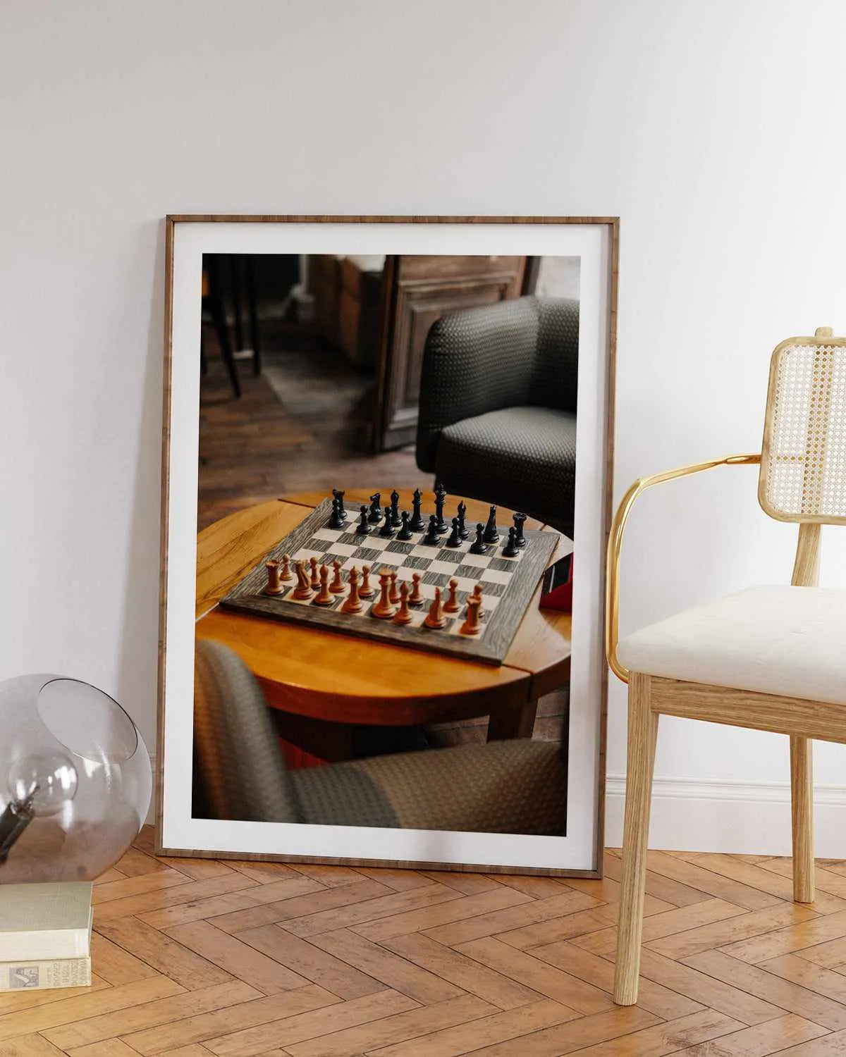 Queens Gambit by Jovani Demetrie Art Print from Olive et Oriel where you can shop wallpaper and artworks online