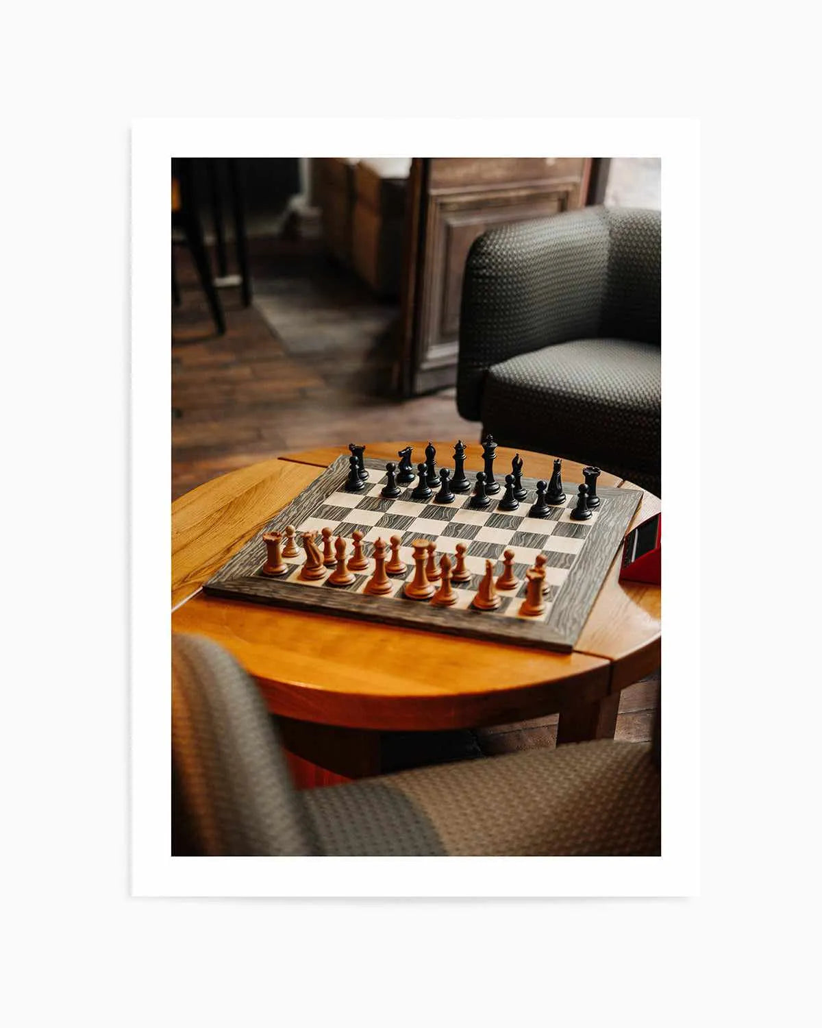 Queens Gambit by Jovani Demetrie Art Print from Olive et Oriel where you can shop wallpaper and artworks online