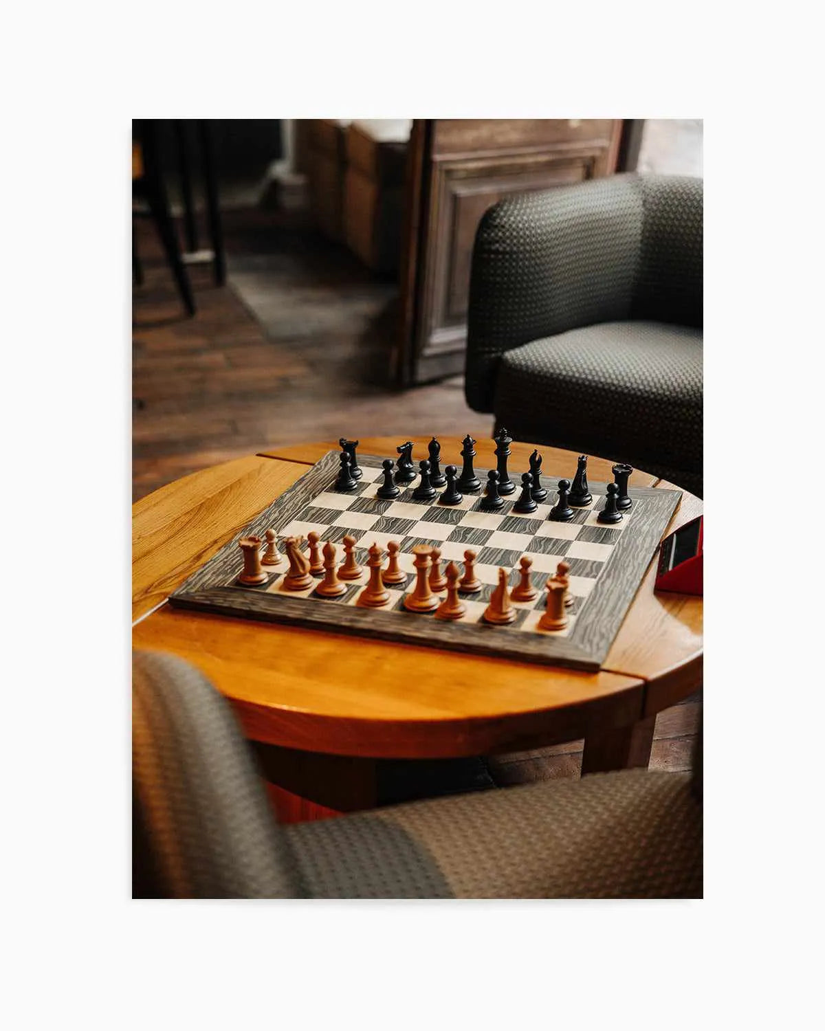 Queens Gambit by Jovani Demetrie Art Print from Olive et Oriel where you can shop wallpaper and artworks online