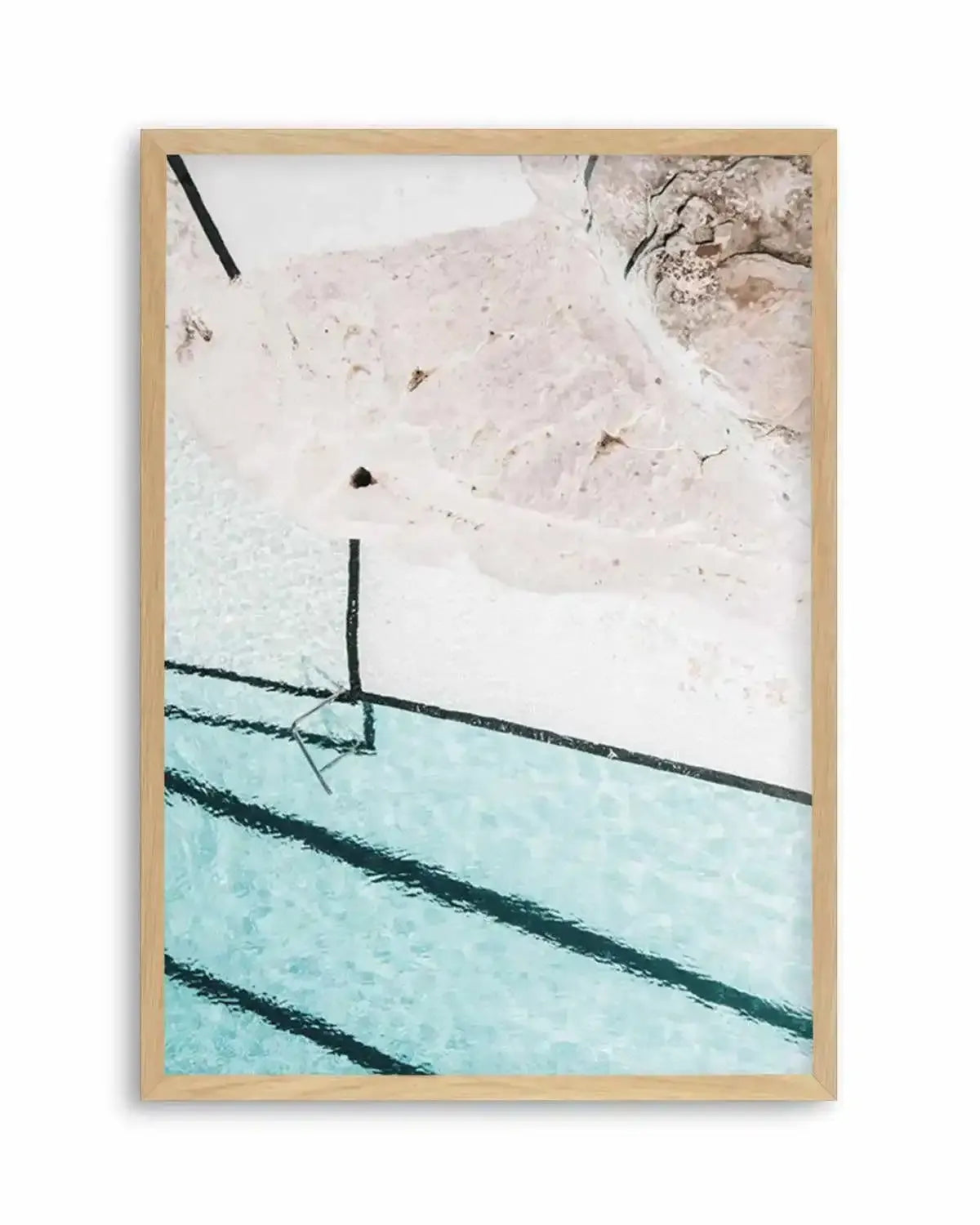 Quick Dip | Bondi Art Print from Olive et Oriel where you can shop wallpaper and artworks online