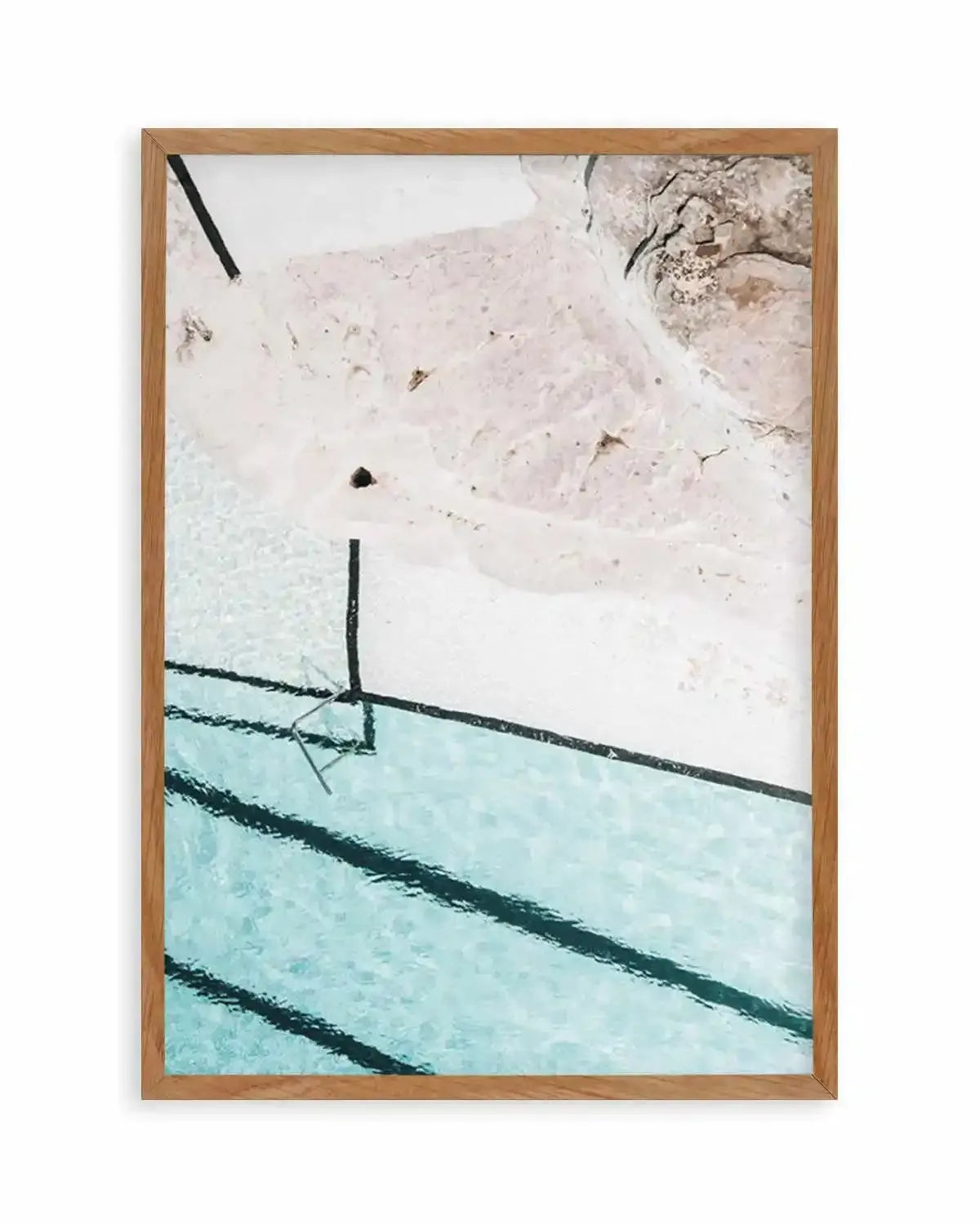Quick Dip | Bondi Art Print from Olive et Oriel where you can shop wallpaper and artworks online