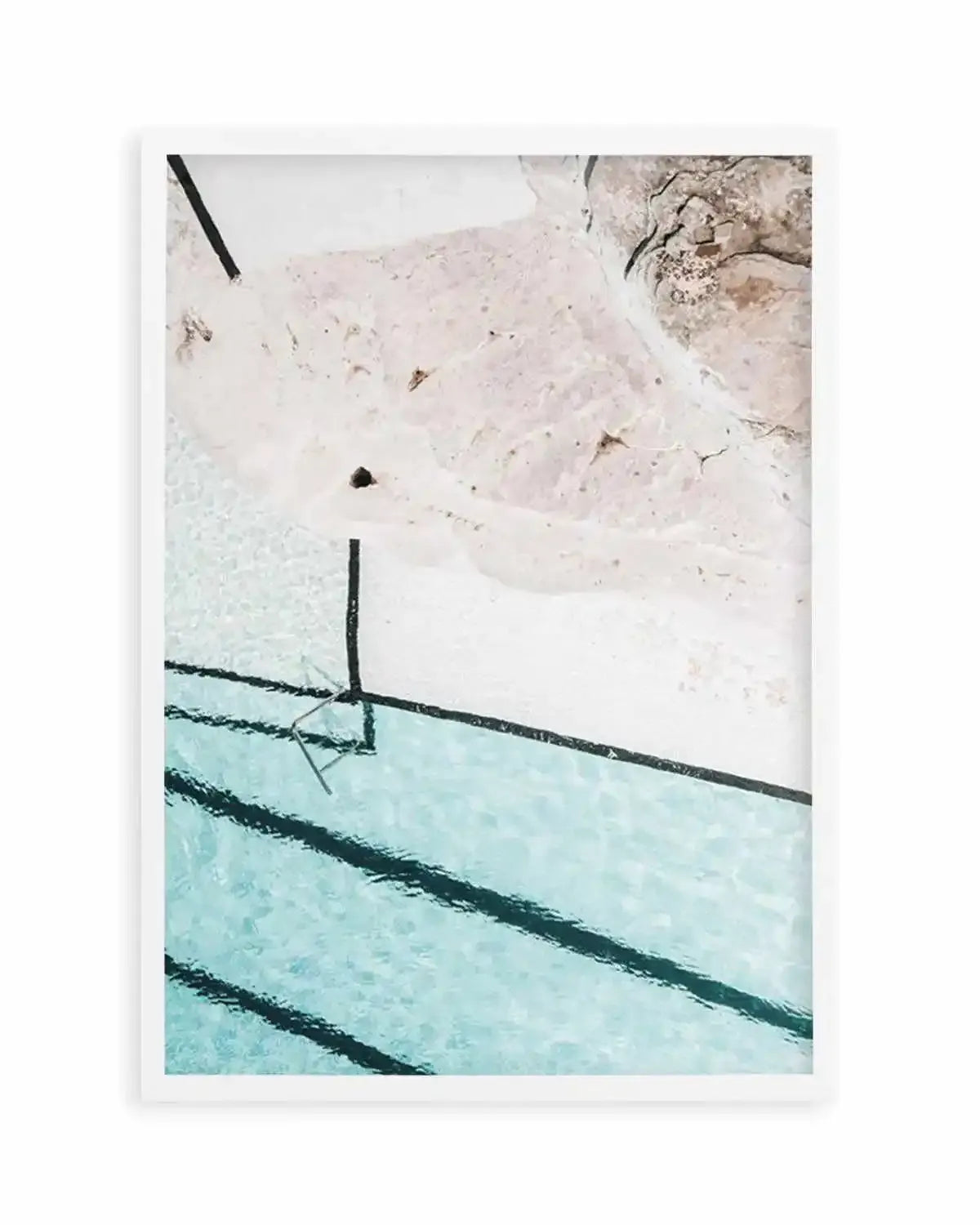 Quick Dip | Bondi Art Print from Olive et Oriel where you can shop wallpaper and artworks online