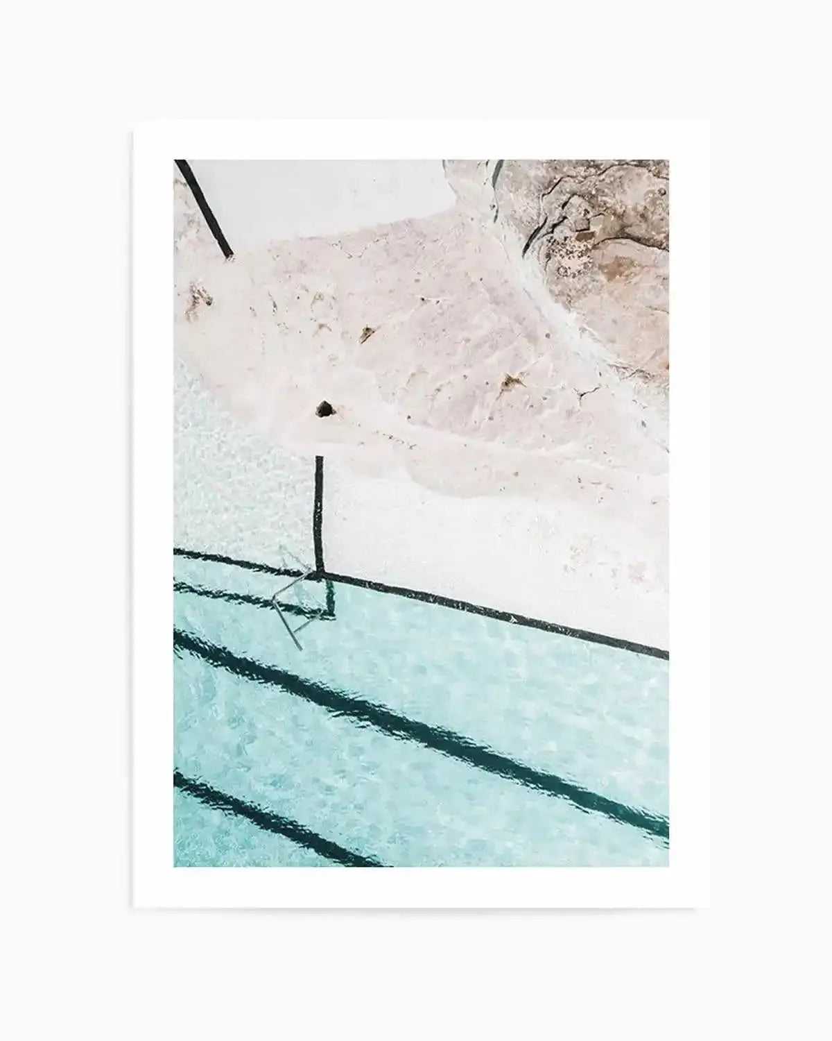 Quick Dip | Bondi Art Print from Olive et Oriel where you can shop wallpaper and artworks online