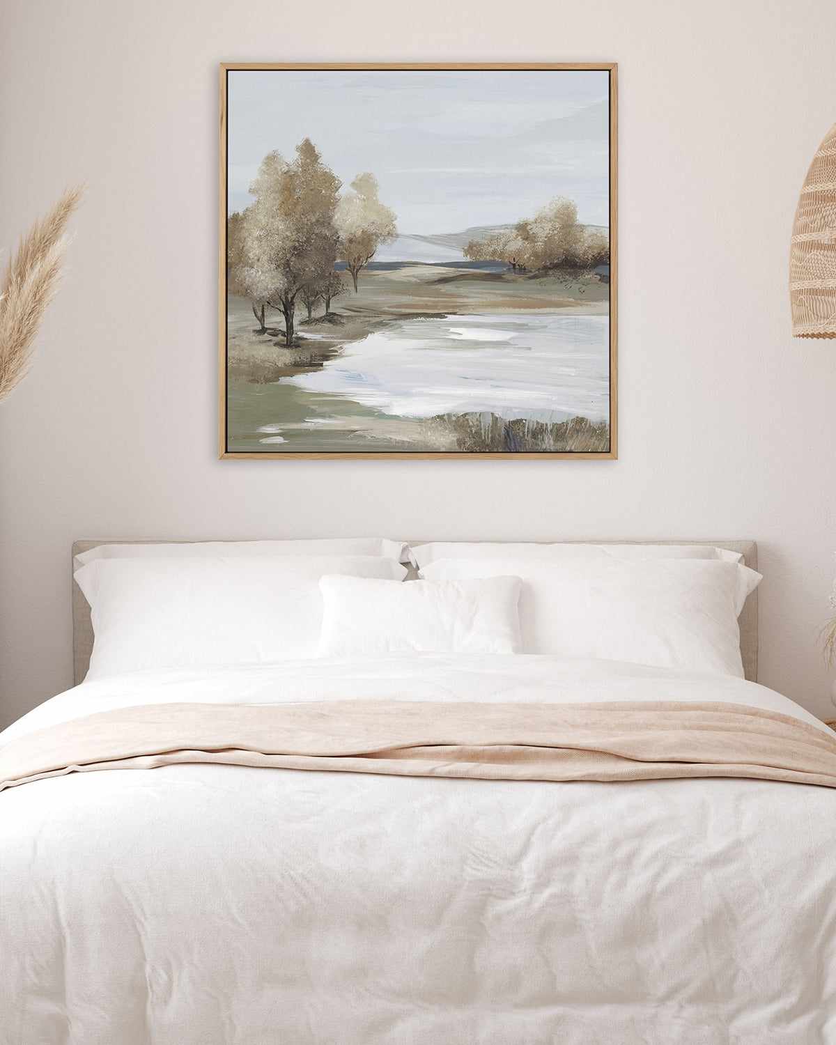 Quiet Serenity | Framed Canvas Art Print