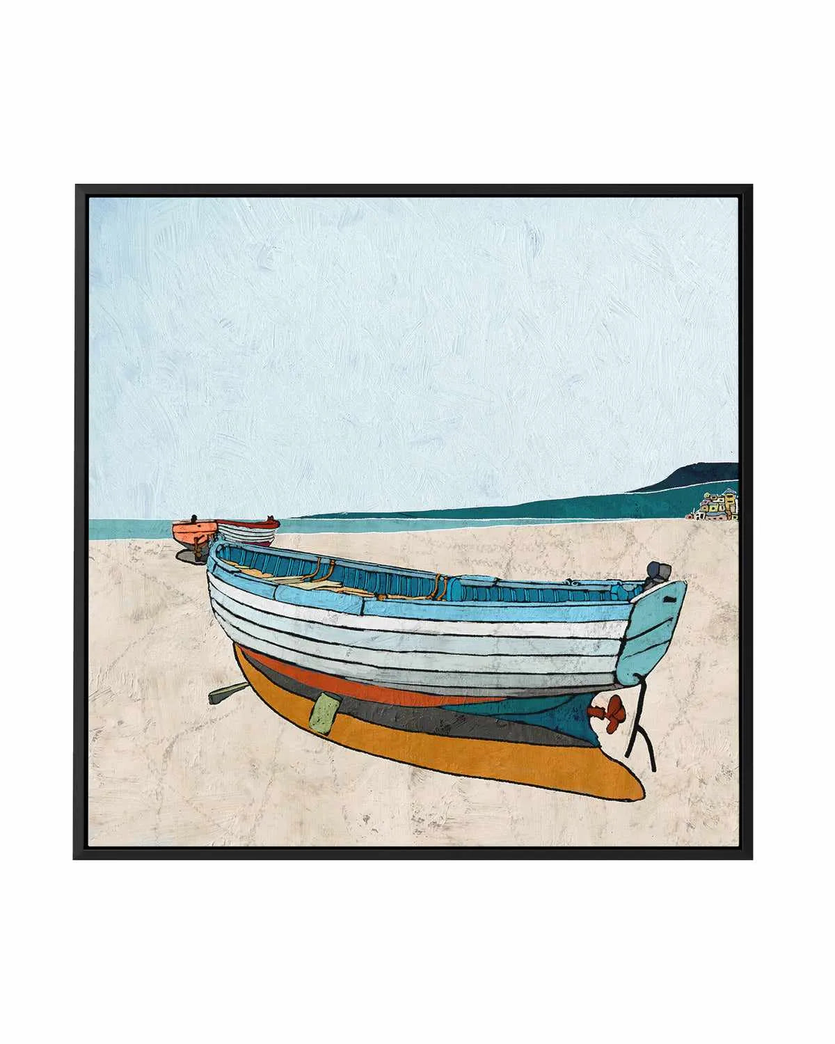 Quiet Sleep Water | Framed Canvas Art Print from Olive et Oriel where you can shop wallpaper and artworks online