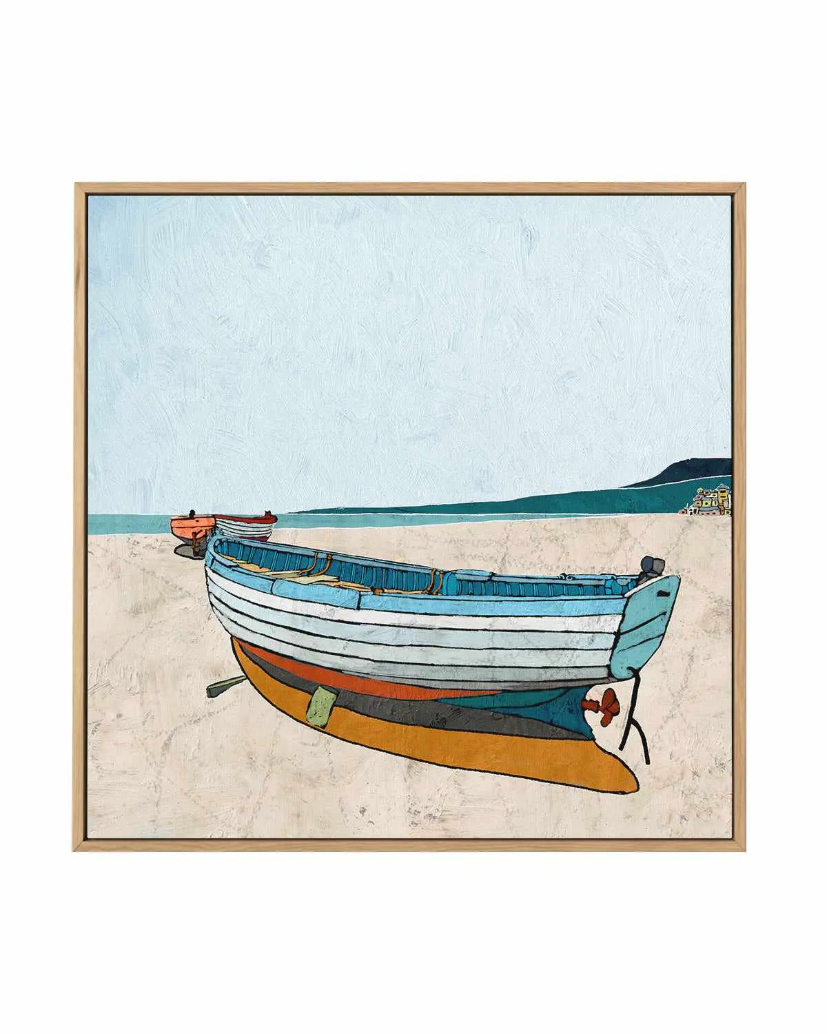 Quiet Sleep Water | Framed Canvas Art Print from Olive et Oriel where you can shop wallpaper and artworks online