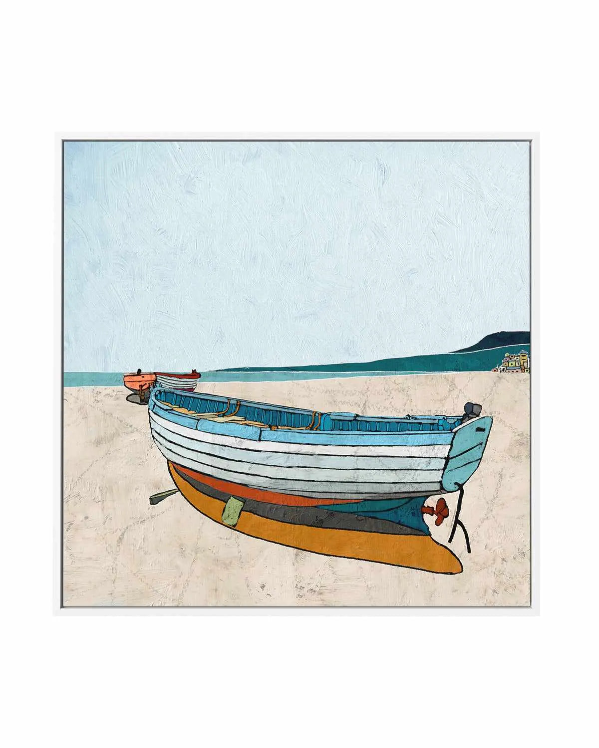 Quiet Sleep Water | Framed Canvas Art Print from Olive et Oriel where you can shop wallpaper and artworks online
