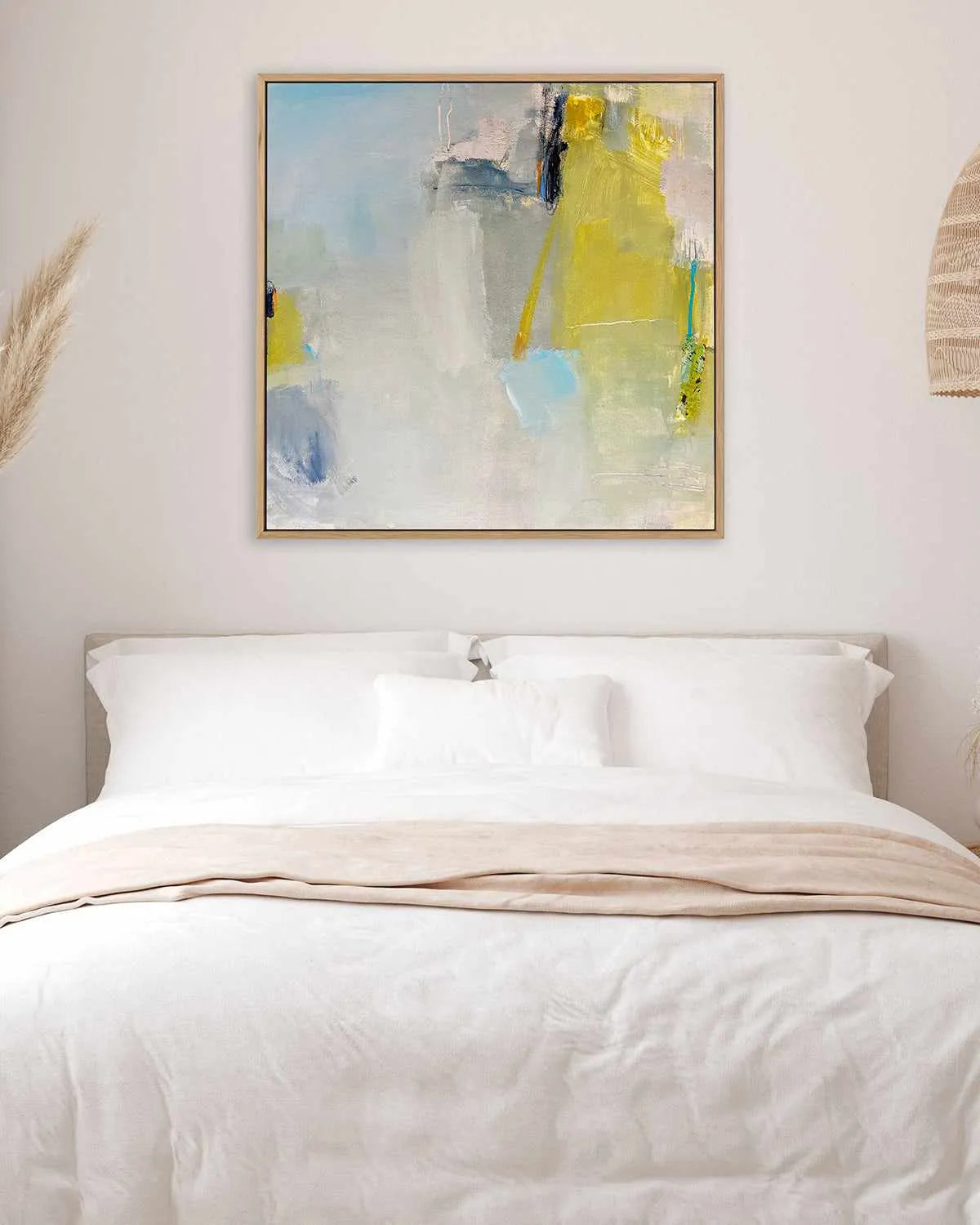 Quiet Sounds by Mila Apperlo | Framed Canvas Art Print from Olive et Oriel where you can shop wallpaper and artworks online