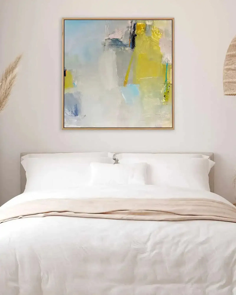 Quiet Sounds by Mila Apperlo | Framed Canvas Art Print from Olive et Oriel where you can shop wallpaper and artworks online