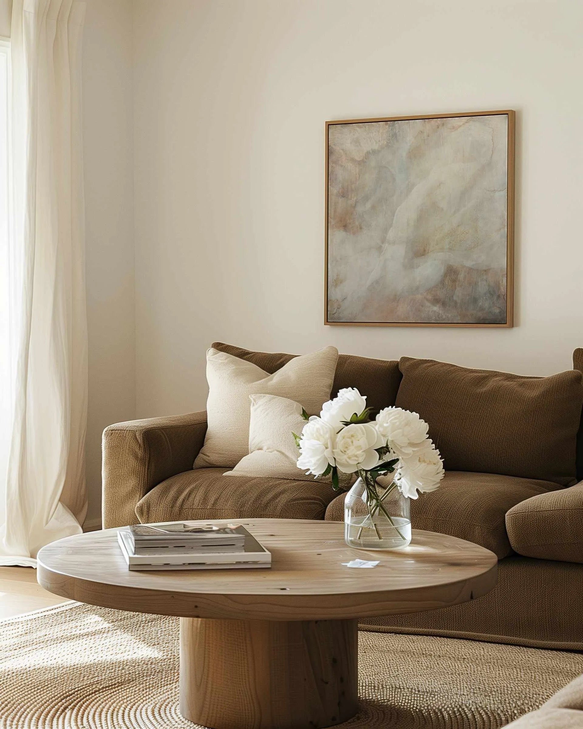 Quiet Strength by Irina Ventresca | Framed Canvas Art Print from Olive et Oriel where you can shop wallpaper and artworks online