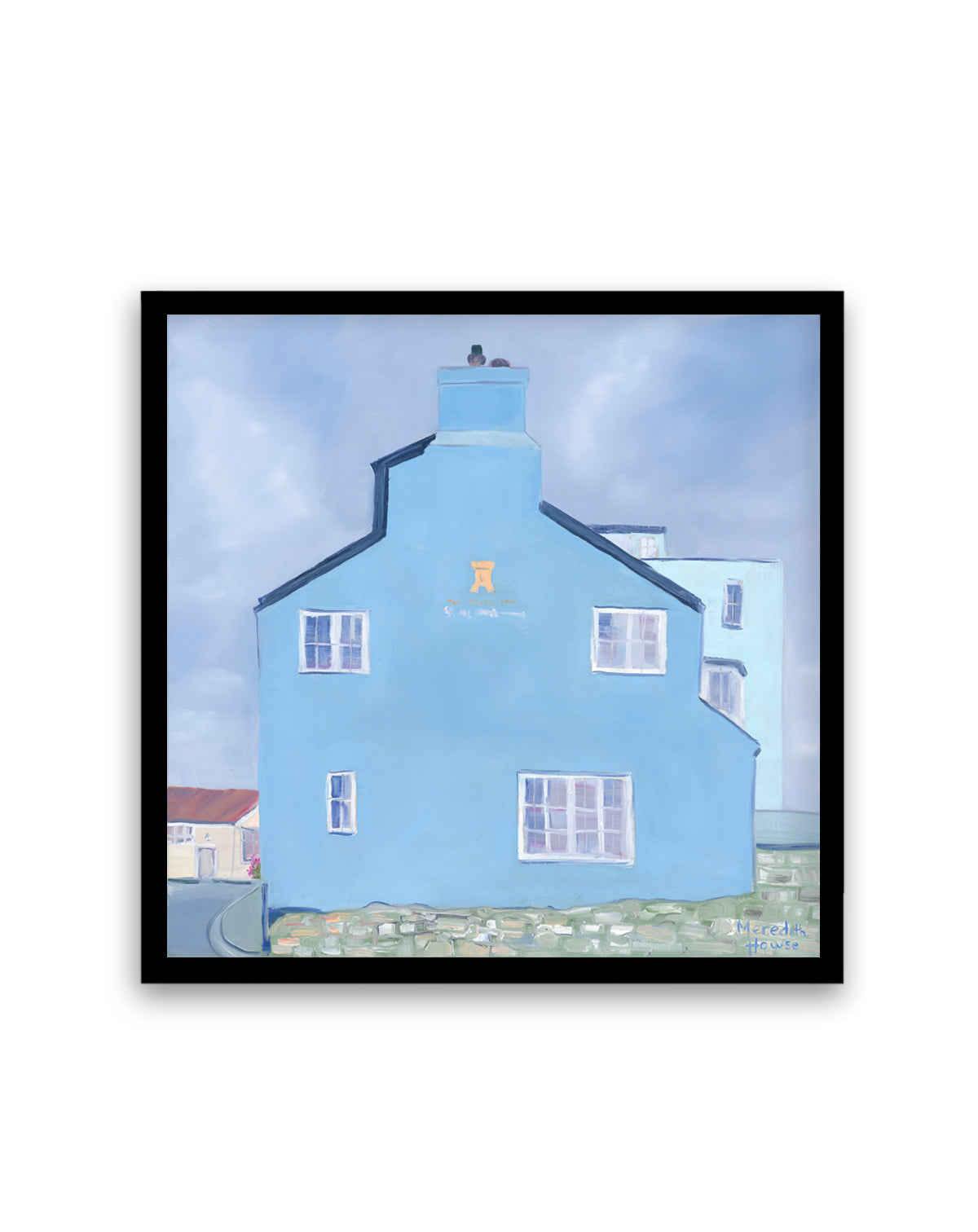 Rock Point Inn Lyme Regis by Meredith Howse | Art Print