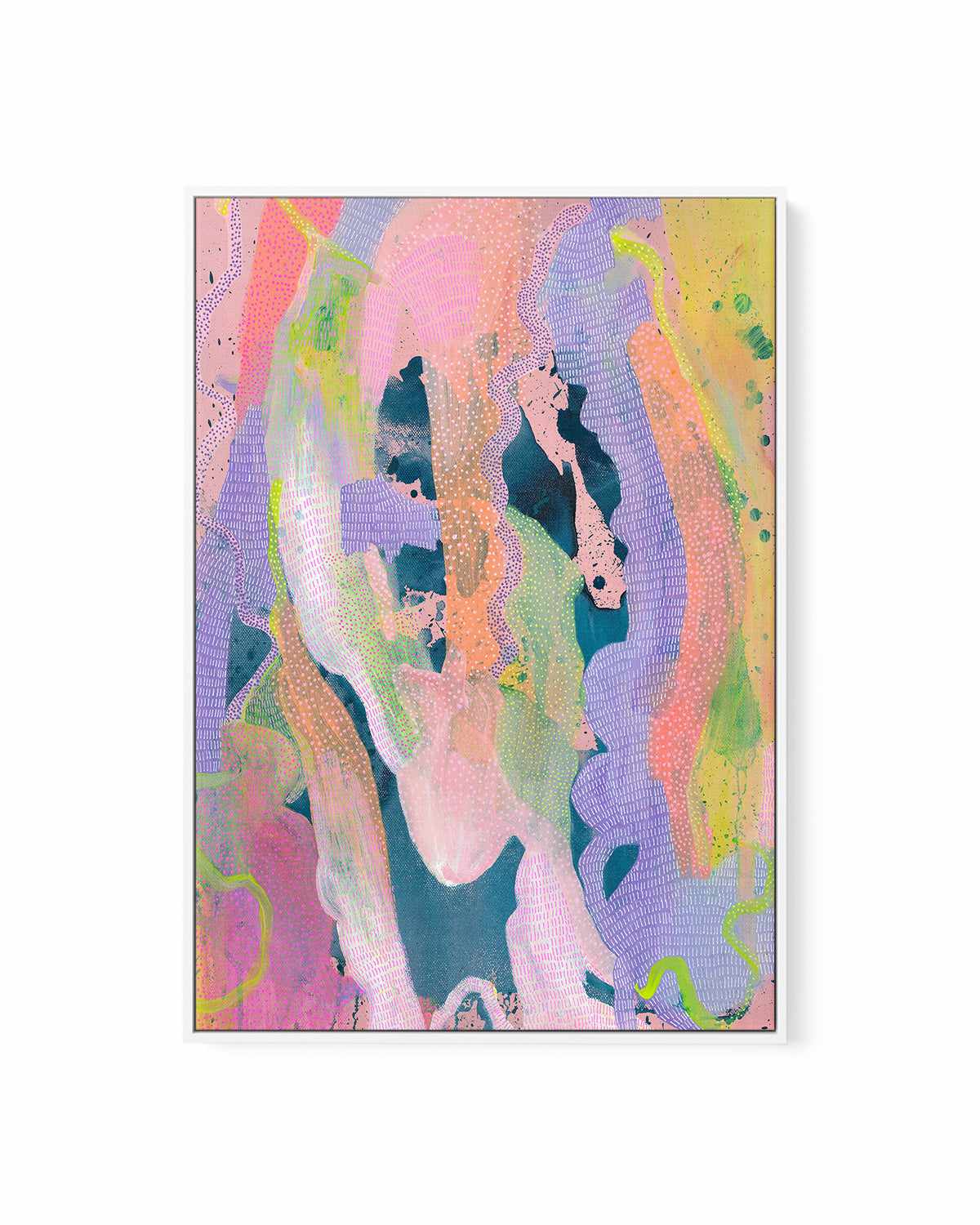 Radiance I by Laura Oczós | Framed Canvas Art Print