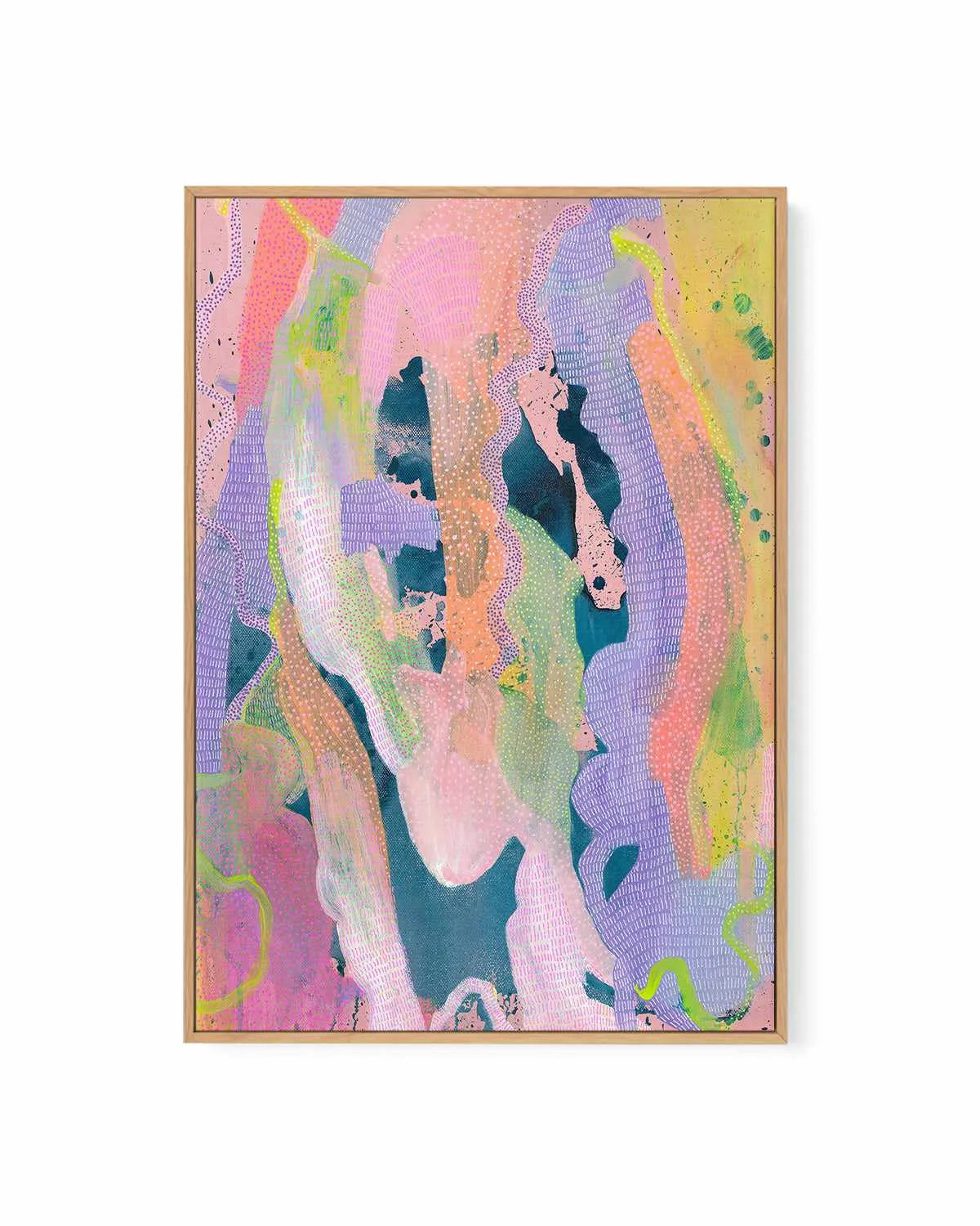 Radiance I by Laura Oczós | Framed Canvas Art Print from Olive et Oriel where you can shop wallpaper and artworks online