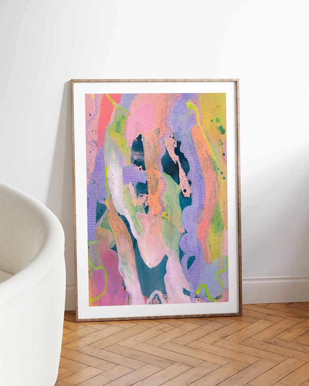 Radiance I by Laura Oczós Art Print from Olive et Oriel where you can shop wallpaper and artworks online