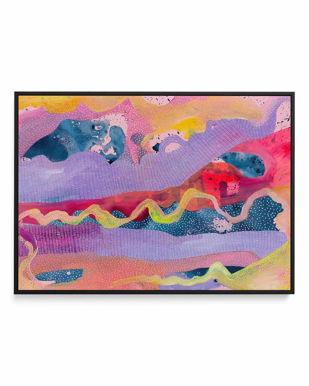 Radiance II by Laura Oczós | Framed Canvas Art Print from Olive et Oriel where you can shop wallpaper and artworks online