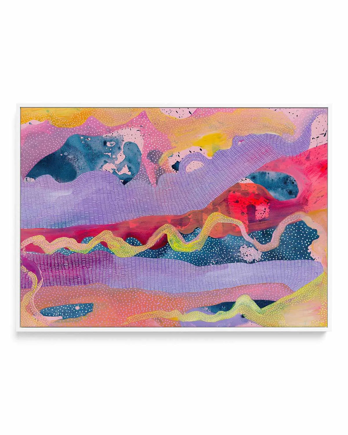 Radiance II by Laura Oczós | Framed Canvas Art Print from Olive et Oriel where you can shop wallpaper and artworks online