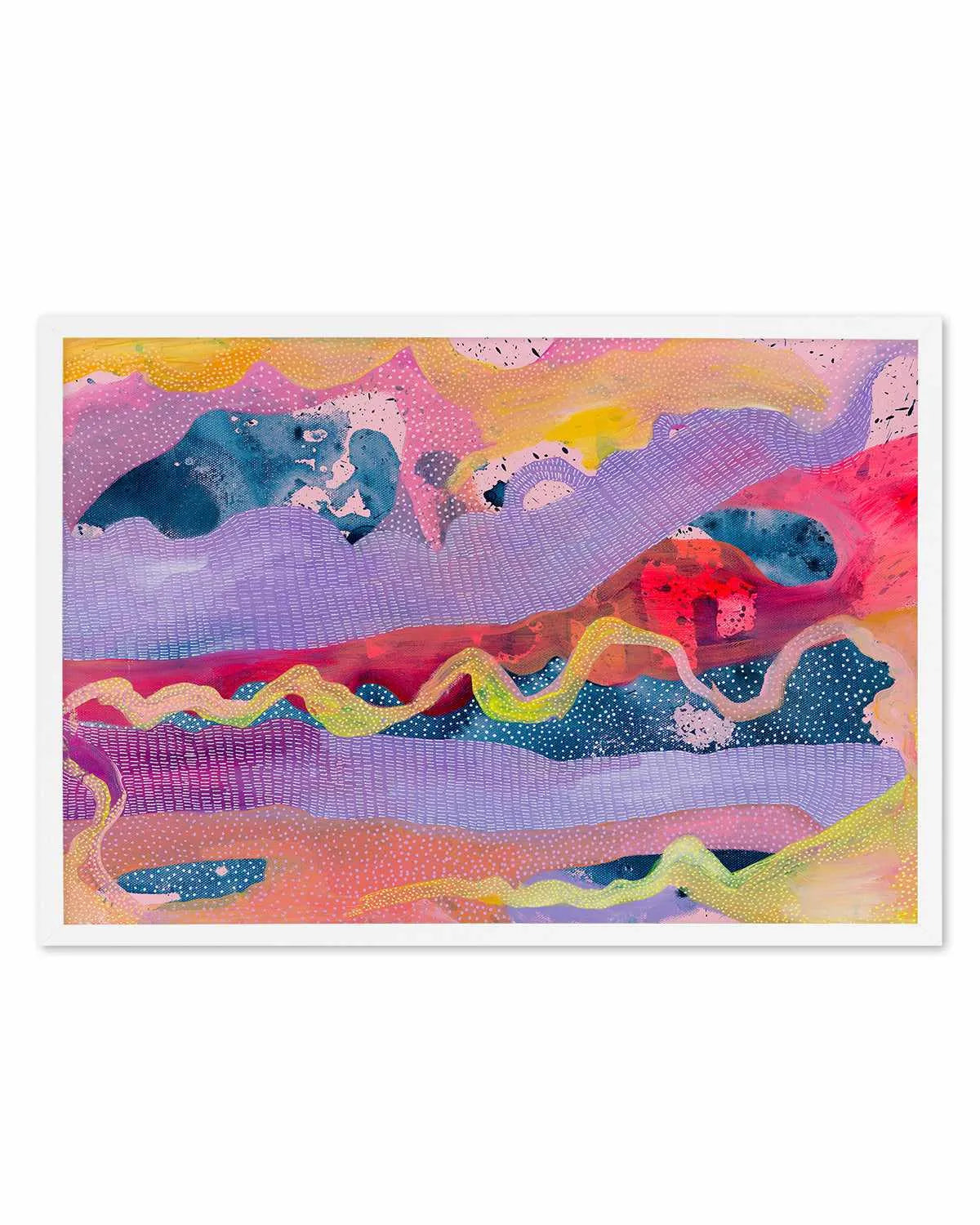 Radiance II by Laura Oczós Art Print from Olive et Oriel where you can shop wallpaper and artworks online