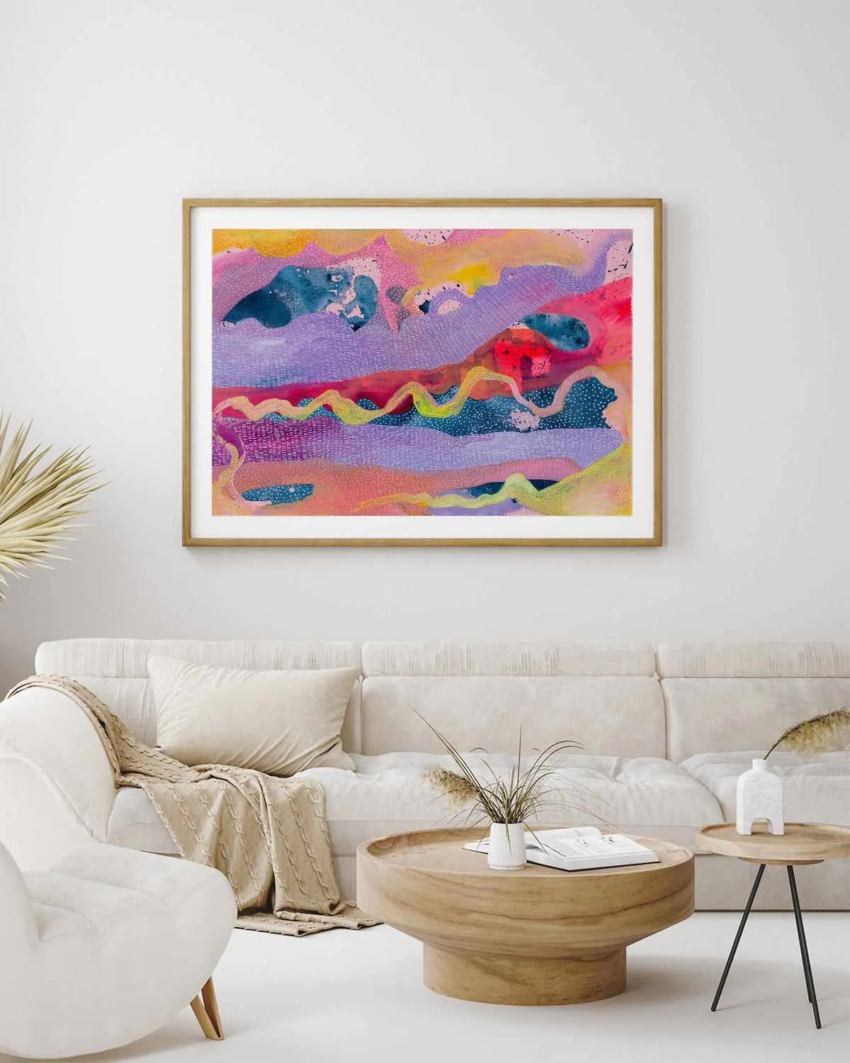Radiance II by Laura Oczós Art Print from Olive et Oriel where you can shop wallpaper and artworks online
