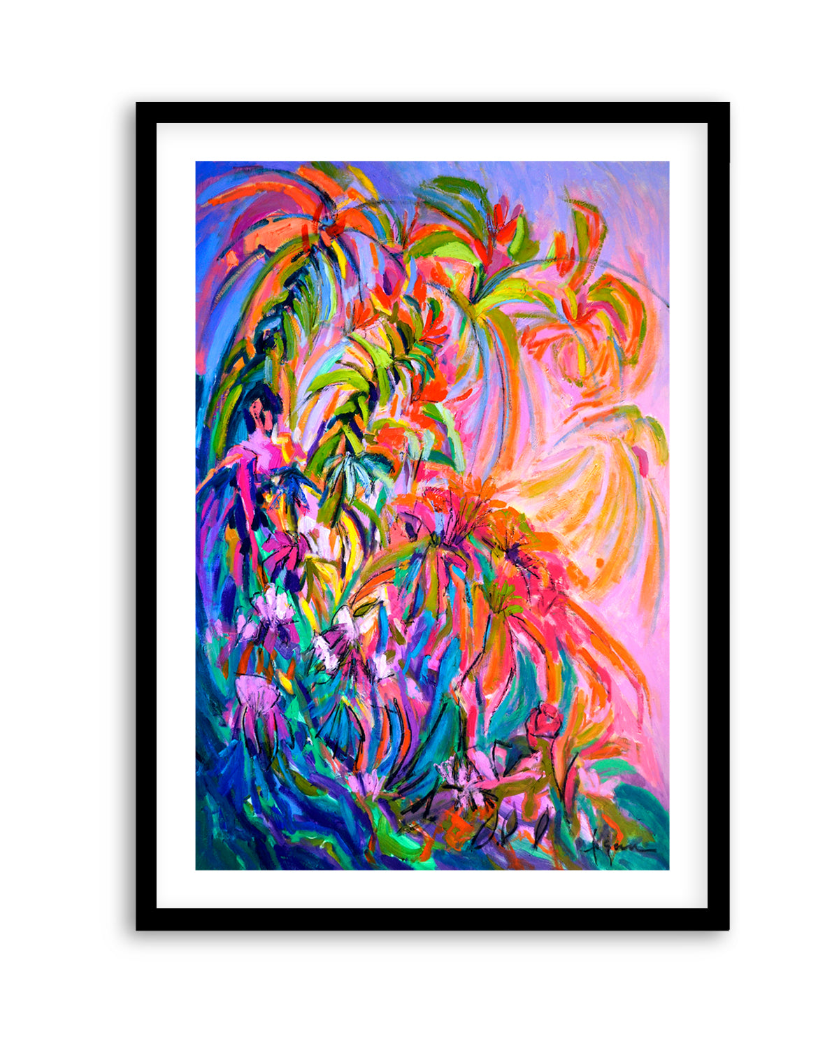 Radiant Floral Ballet by Dorothy Fagan | Art Print