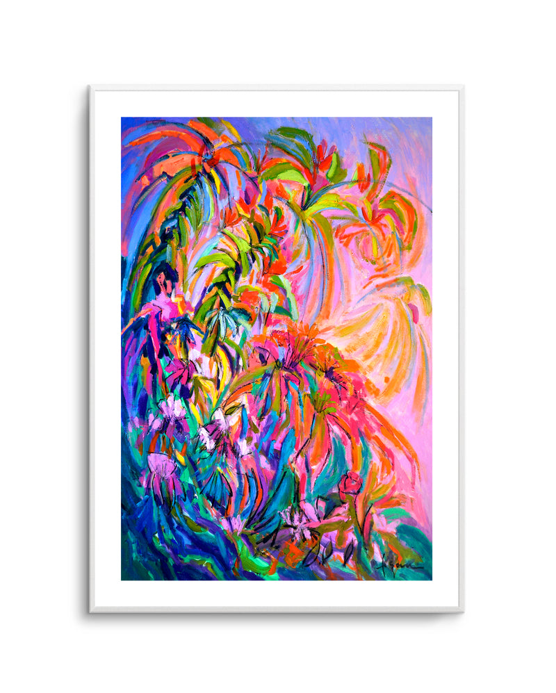 Radiant Floral Ballet by Dorothy Fagan | Art Print