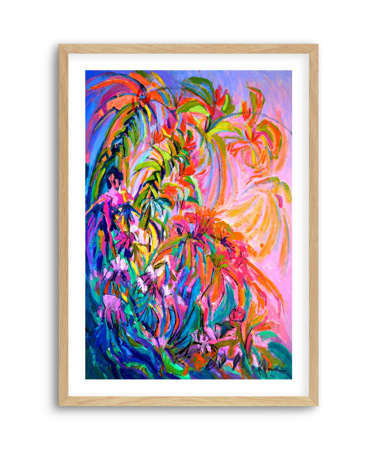 Radiant Floral Ballet by Dorothy Fagan | Art Print