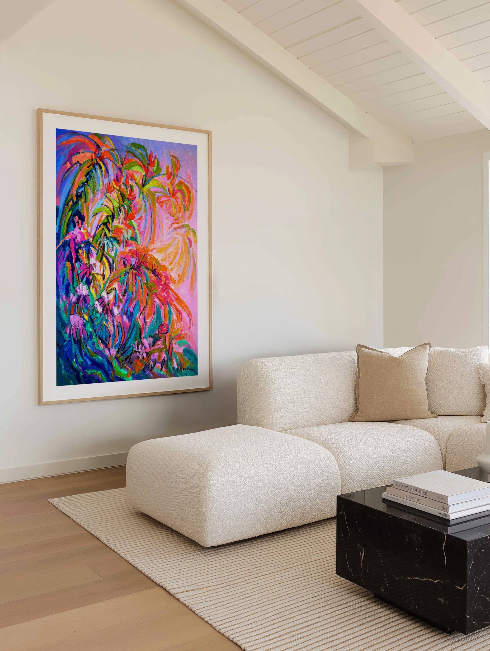 Radiant Floral Ballet by Dorothy Fagan | Art Print