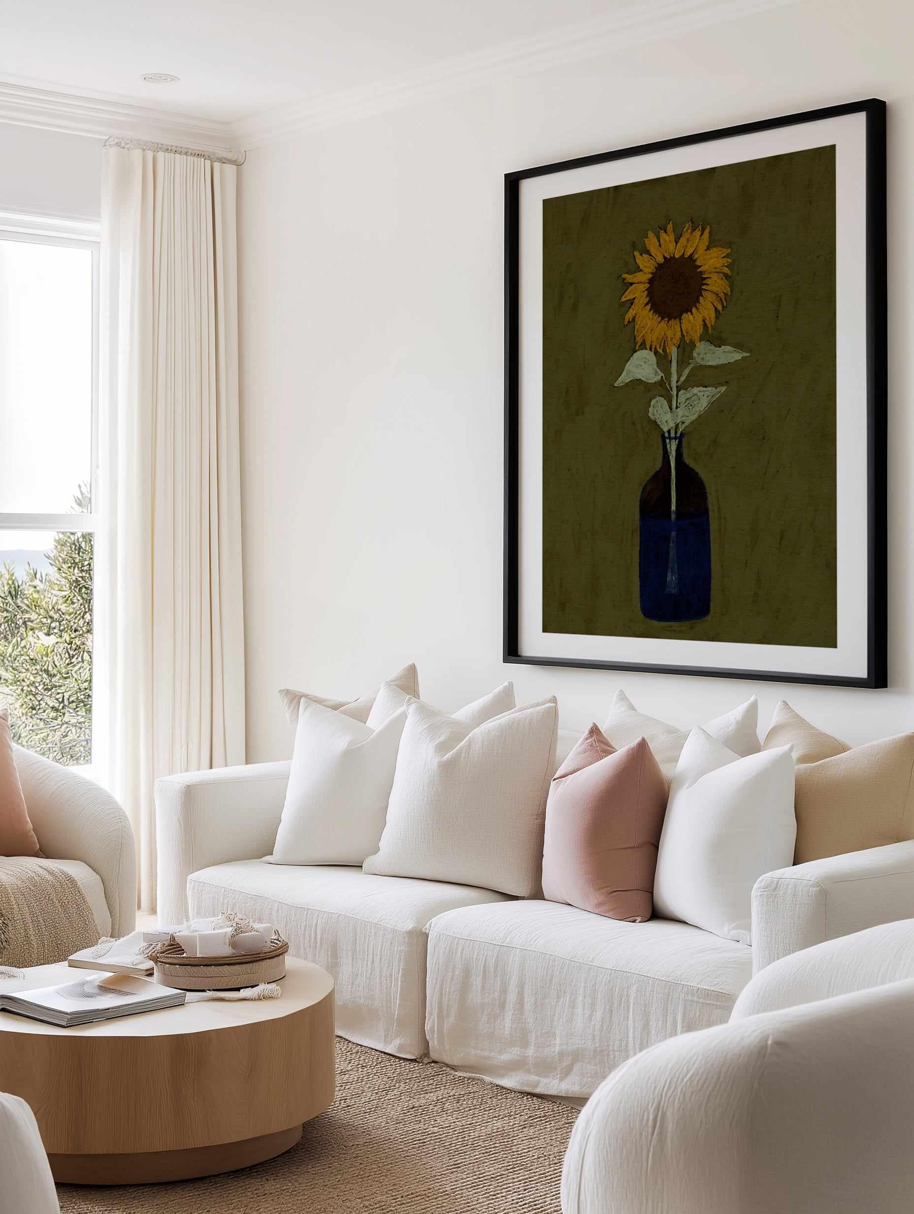 Radiant View by Shatha Al Dafai | Art Print from Olive et Oriel where you can shop wallpaper and artworks online