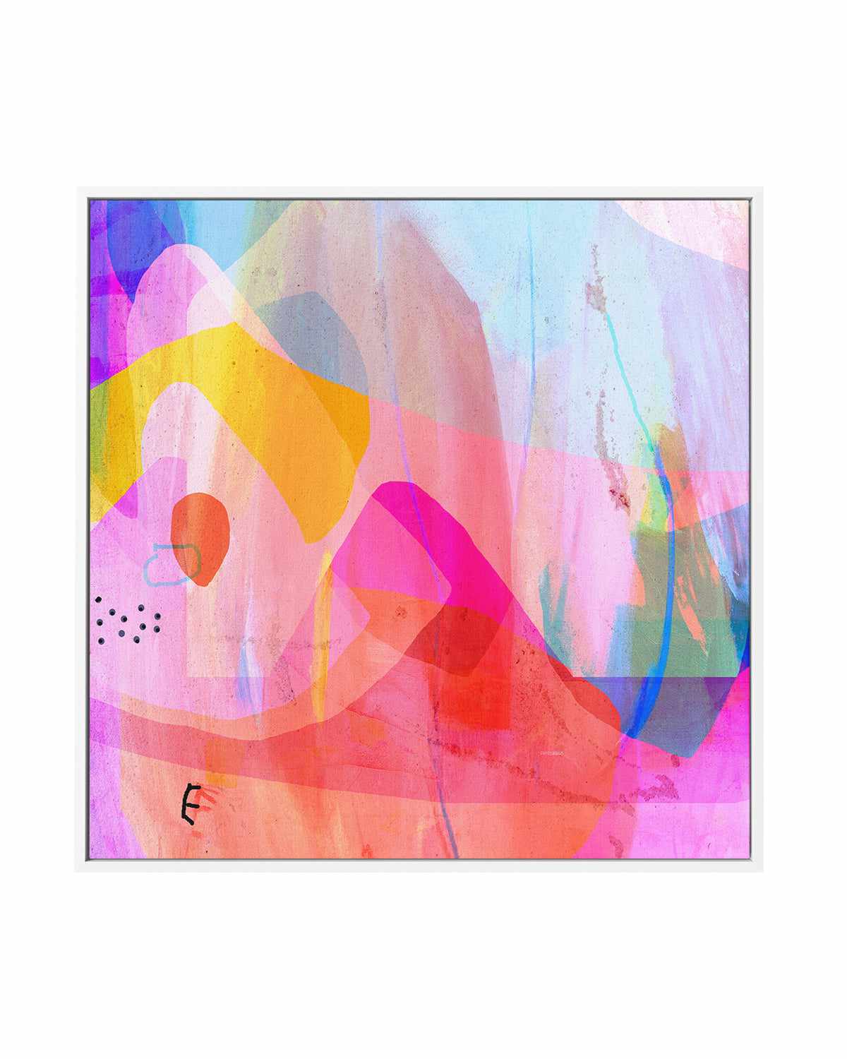 Radiant by Antonia Tzenova | Framed Canvas Art Print