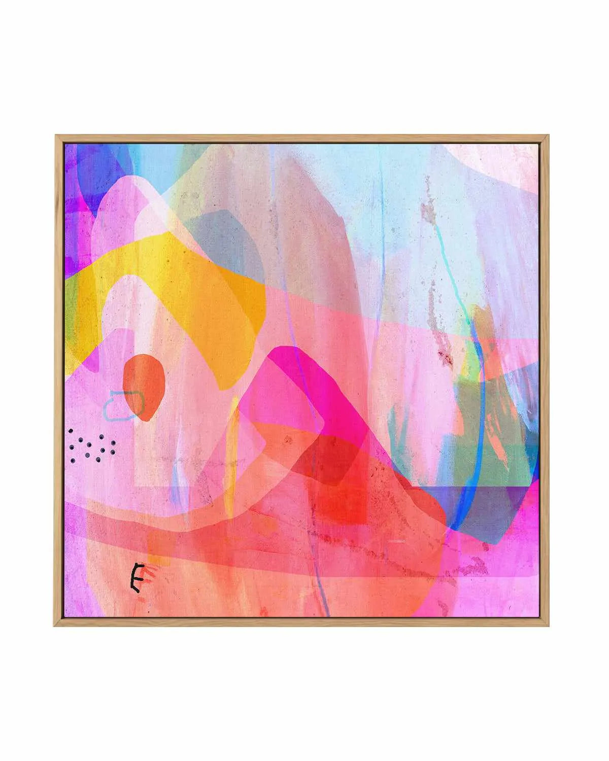 Radiant by Antonia Tzenova | Framed Canvas Art Print from Olive et Oriel where you can shop wallpaper and artworks online