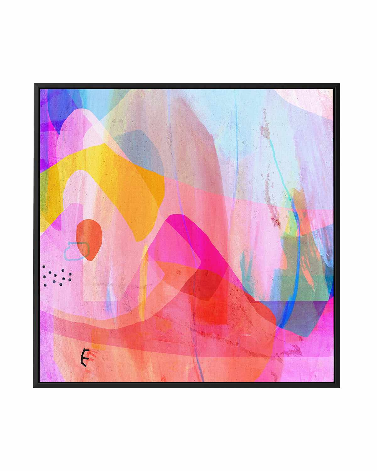 Radiant by Antonia Tzenova | Framed Canvas Art Print