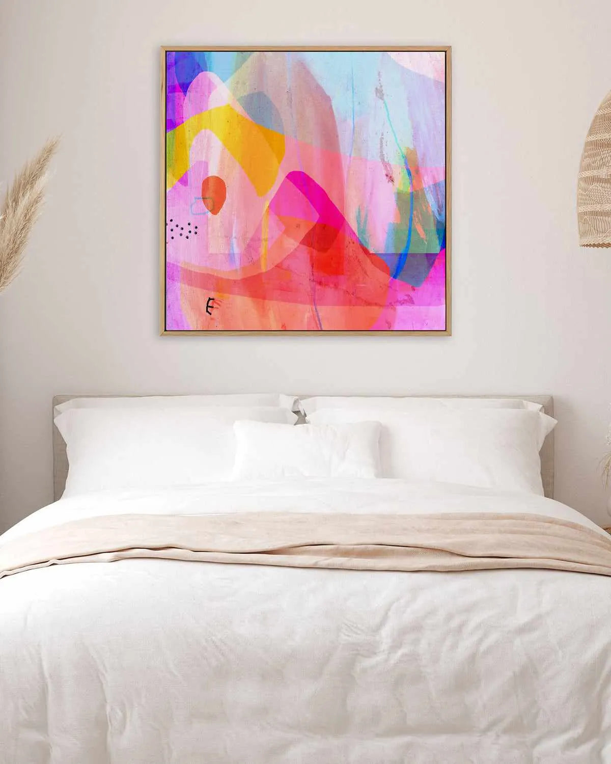 Radiant by Antonia Tzenova | Framed Canvas Art Print from Olive et Oriel where you can shop wallpaper and artworks online
