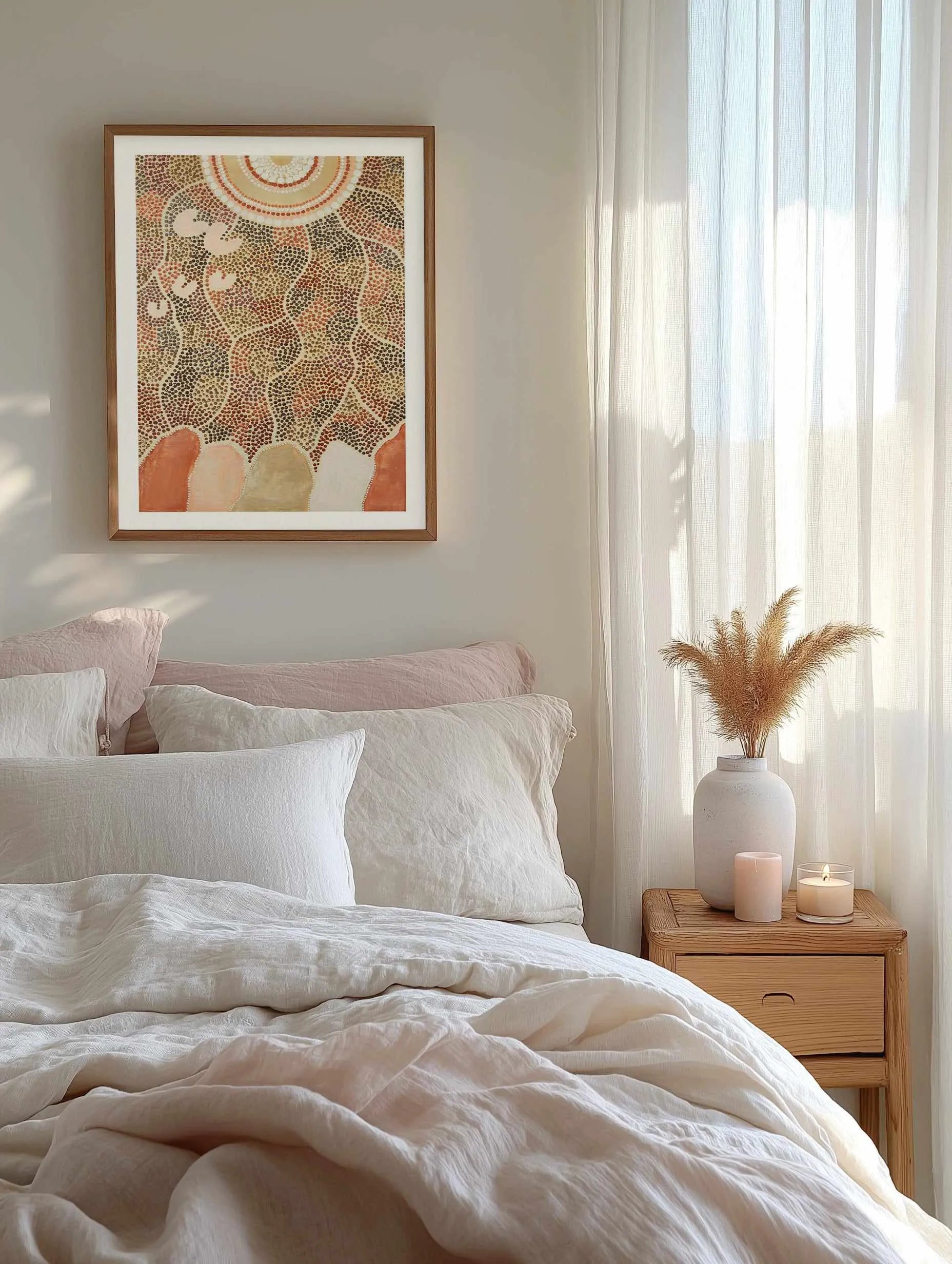 Rain by Mariah Sweetman | Art Print from Olive et Oriel where you can shop wallpaper and artworks online