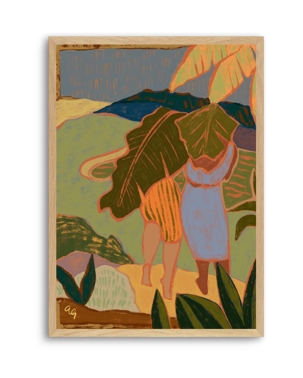 Rain In May by Arty Guava | Art Print from Olive et Oriel where you can shop wallpaper and artworks online