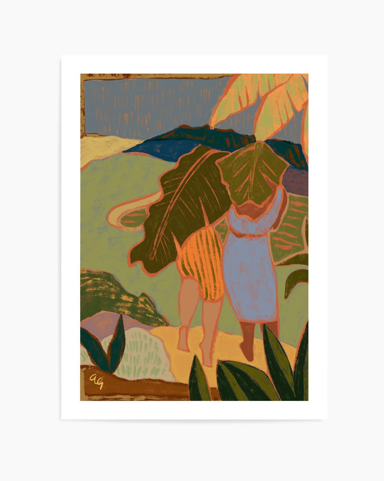 Rain In May by Arty Guava | Art Print from Olive et Oriel where you can shop wallpaper and artworks online