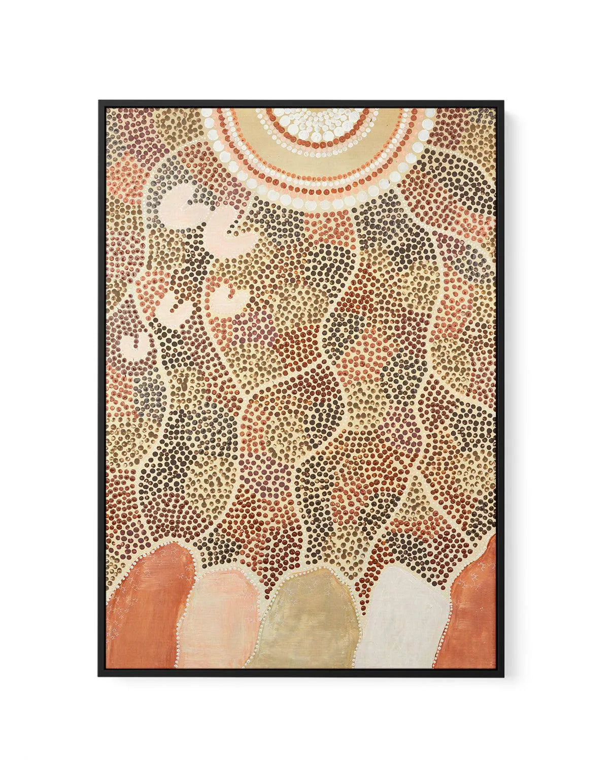 Rain by Mariah Sweetman | Framed Canvas Art Print from Olive et Oriel where you can shop wallpaper and artworks online