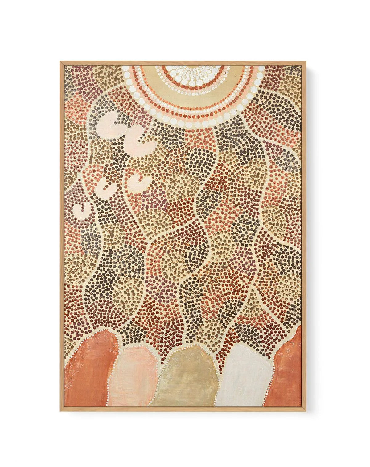 Rain by Mariah Sweetman | Framed Canvas Art Print from Olive et Oriel where you can shop wallpaper and artworks online