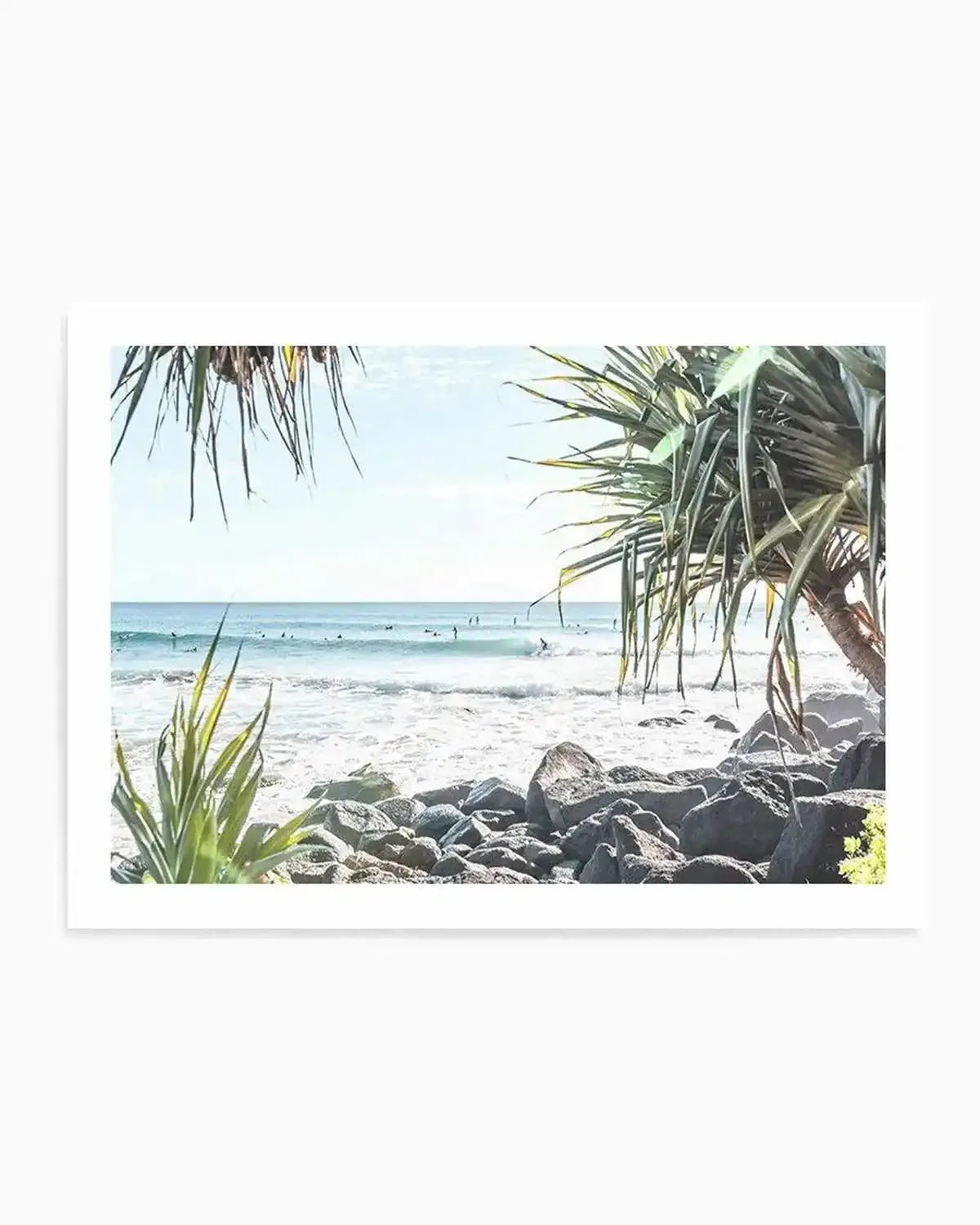 Rainbow Bay II LS Art Print from Olive et Oriel where you can shop wallpaper and artworks online