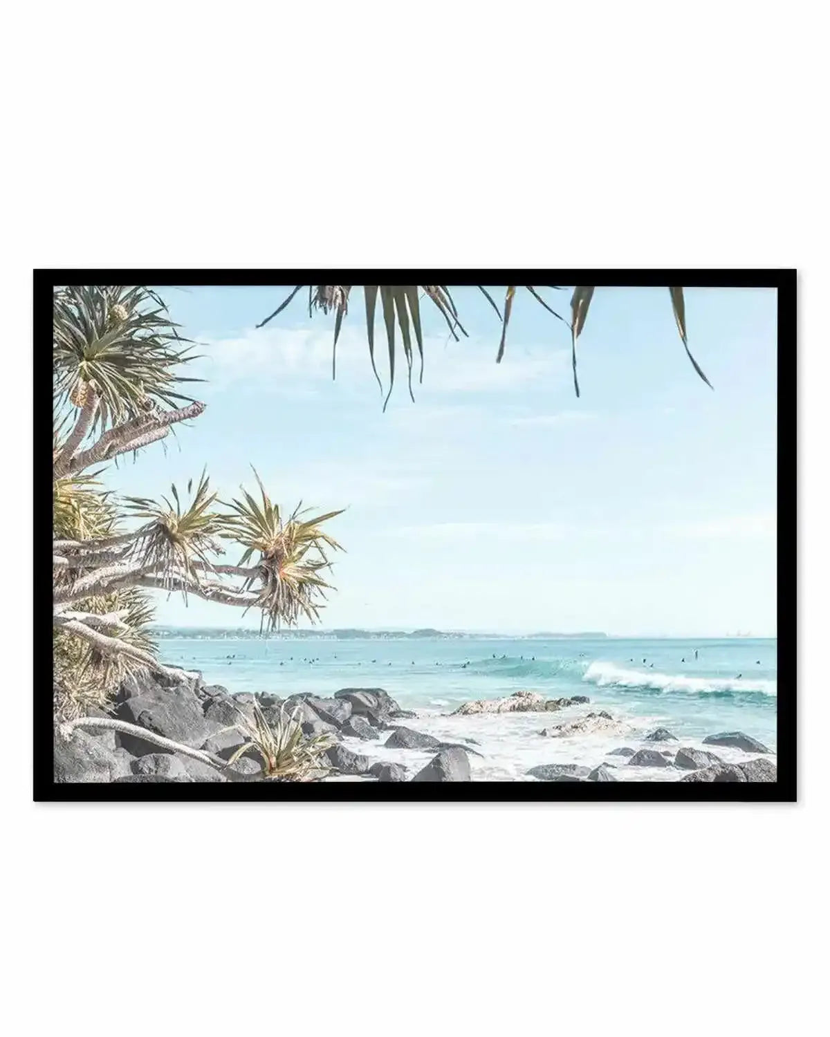 Rainbow Bay III LS Art Print from Olive et Oriel where you can shop wallpaper and artworks online