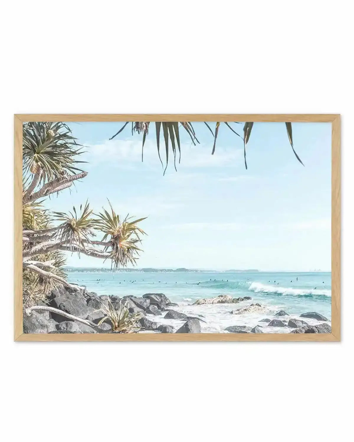 Rainbow Bay III LS Art Print from Olive et Oriel where you can shop wallpaper and artworks online