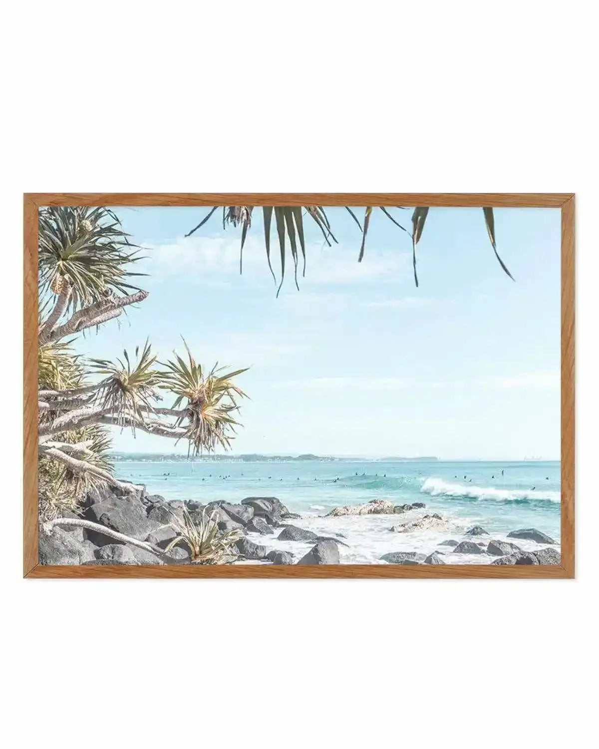 Rainbow Bay III LS Art Print from Olive et Oriel where you can shop wallpaper and artworks online
