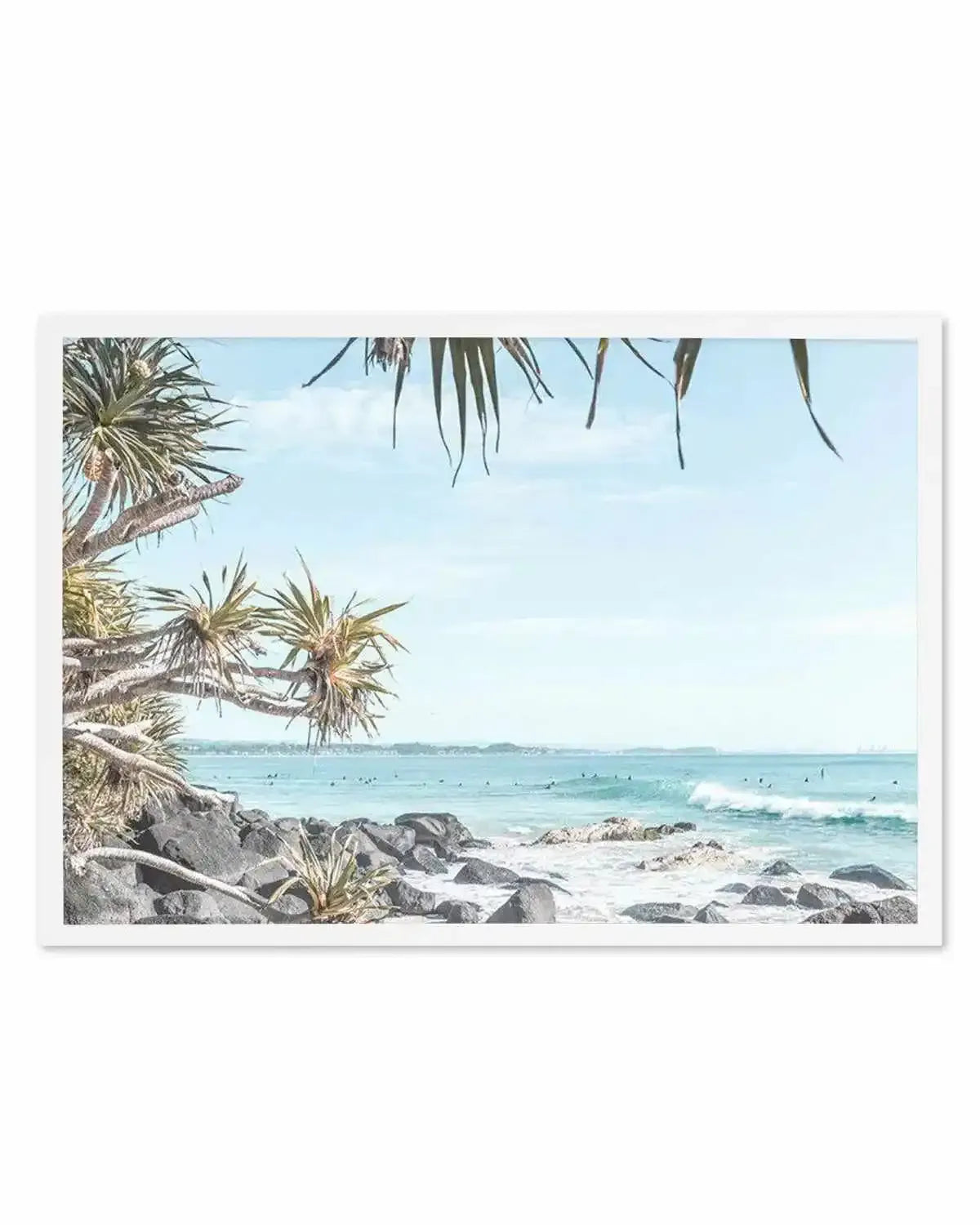 Rainbow Bay III LS Art Print from Olive et Oriel where you can shop wallpaper and artworks online