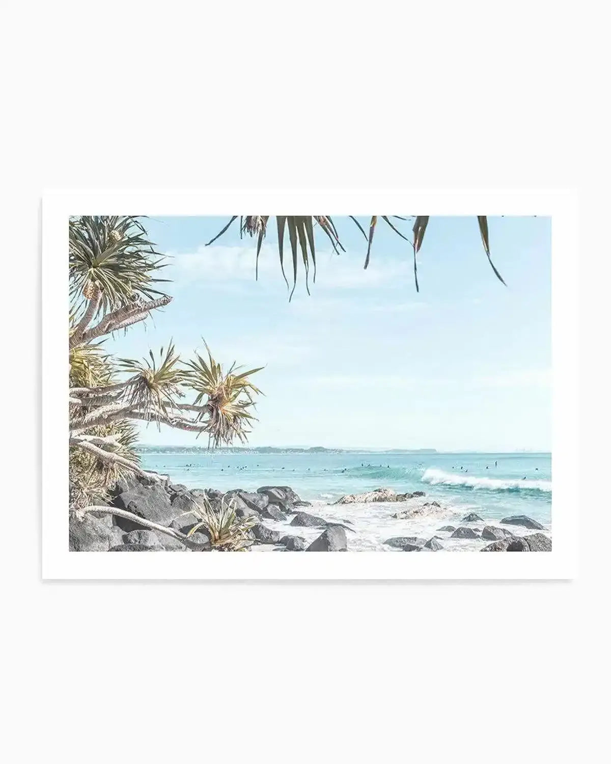 Rainbow Bay III LS Art Print from Olive et Oriel where you can shop wallpaper and artworks online