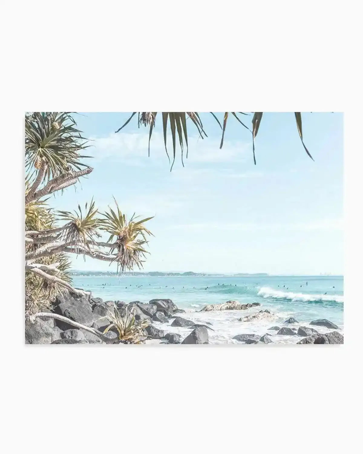 Rainbow Bay III LS Art Print from Olive et Oriel where you can shop wallpaper and artworks online