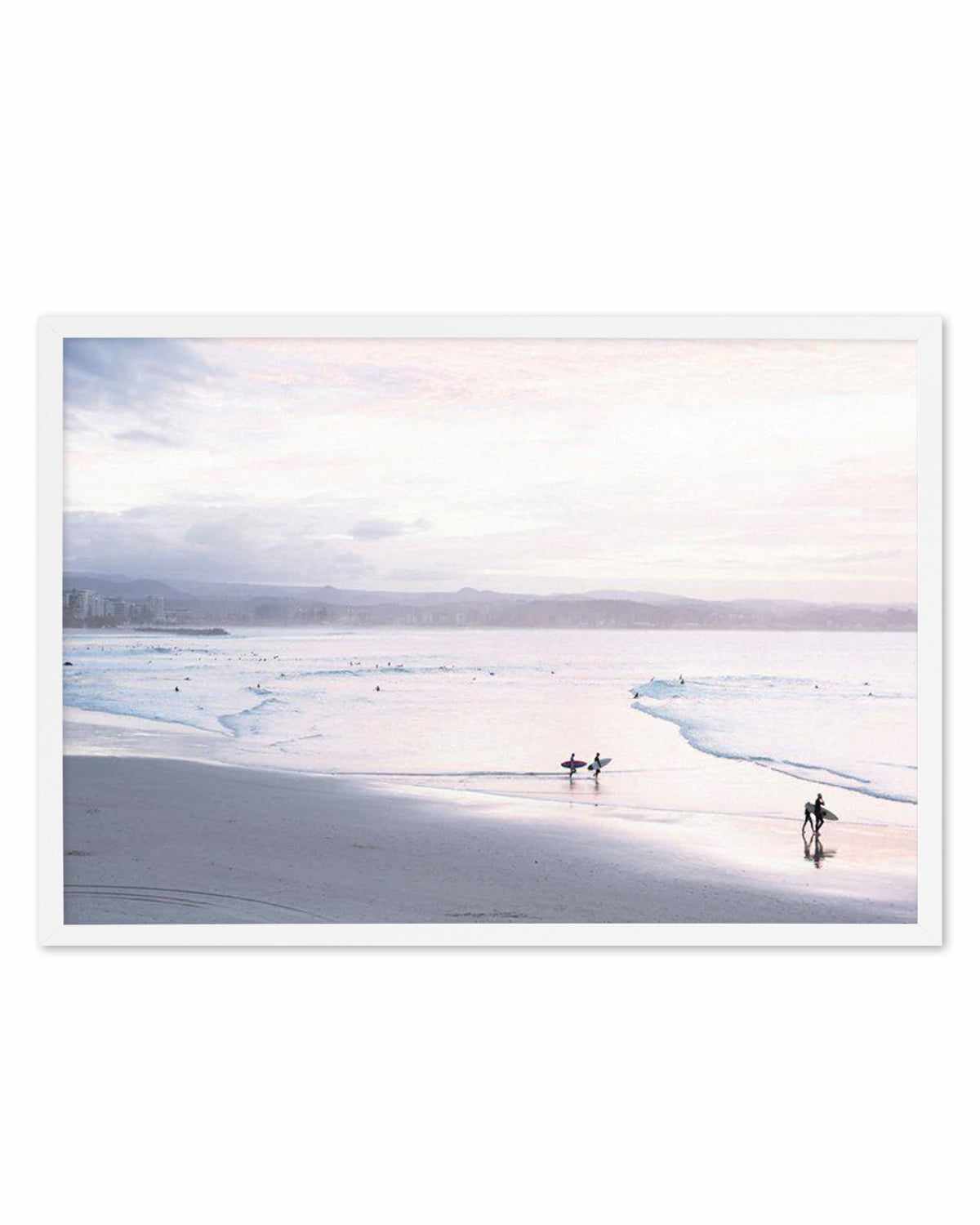 Rainbow Bay at Dusk Art Print