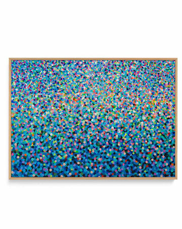 Rainbow Flow by Katherine Spiller | Framed Canvas Art Print from Olive et Oriel where you can shop wallpaper and artworks online